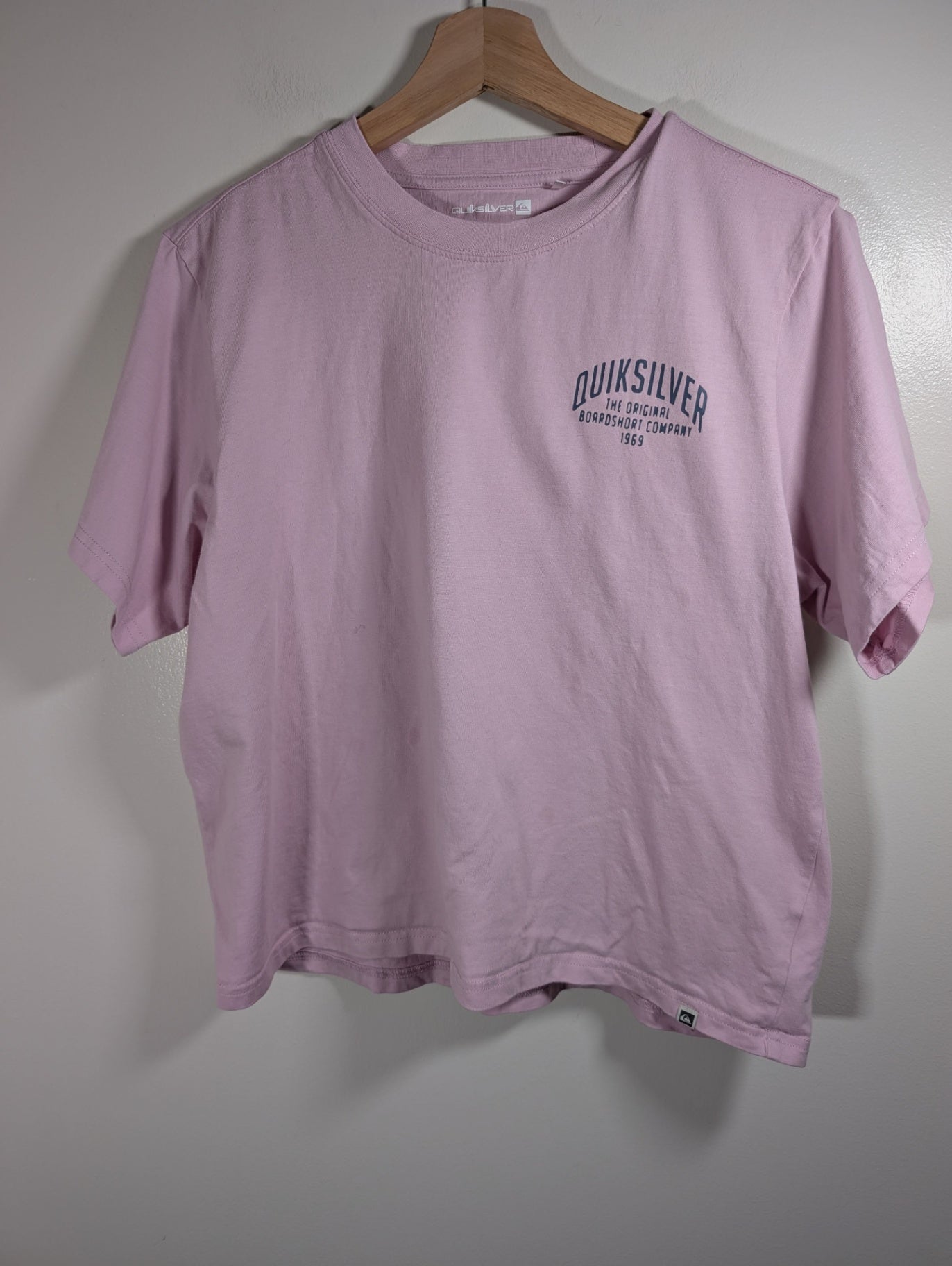 Quiksilver graphic crop tee- XL