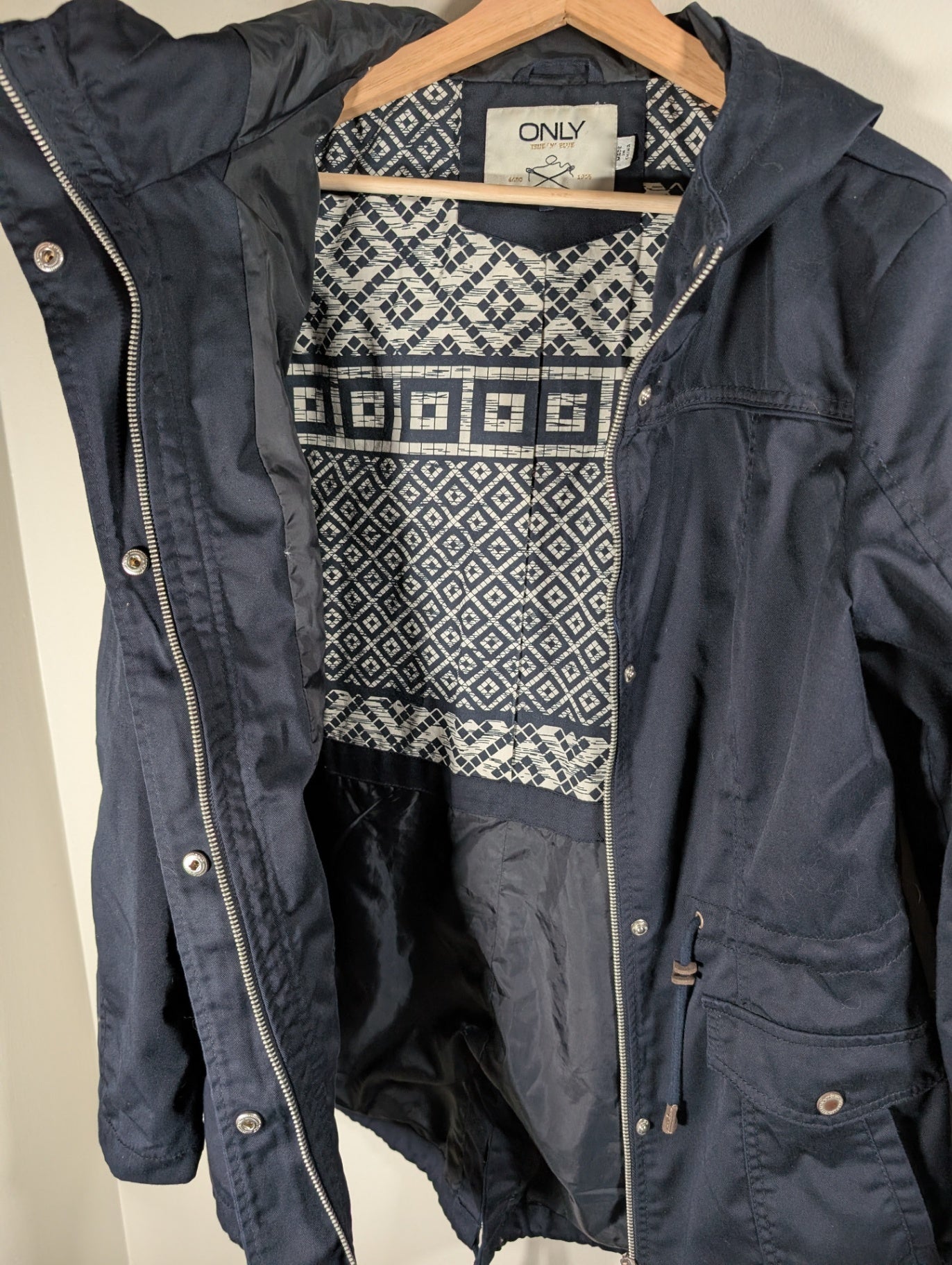 ONLY kate spring parka jacket - Large