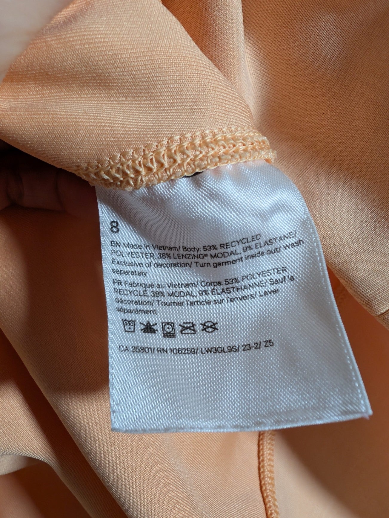 Lululemon orange crewneck - SZ 8