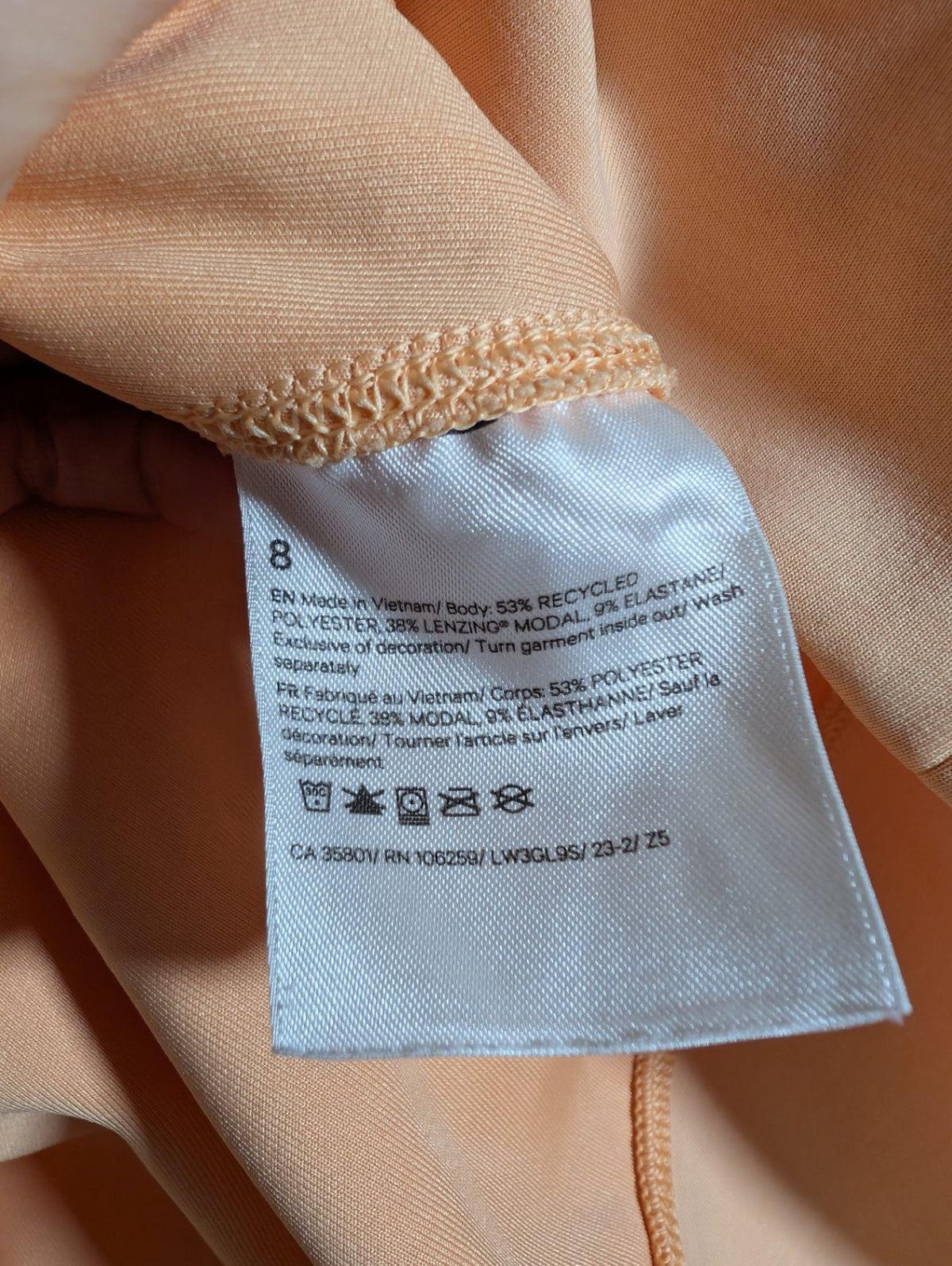 Lululemon orange crewneck - SZ 8