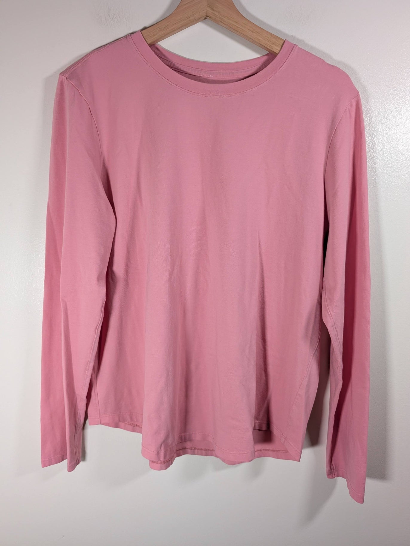 Lululemon pink long-sleeve - appears SZ 8