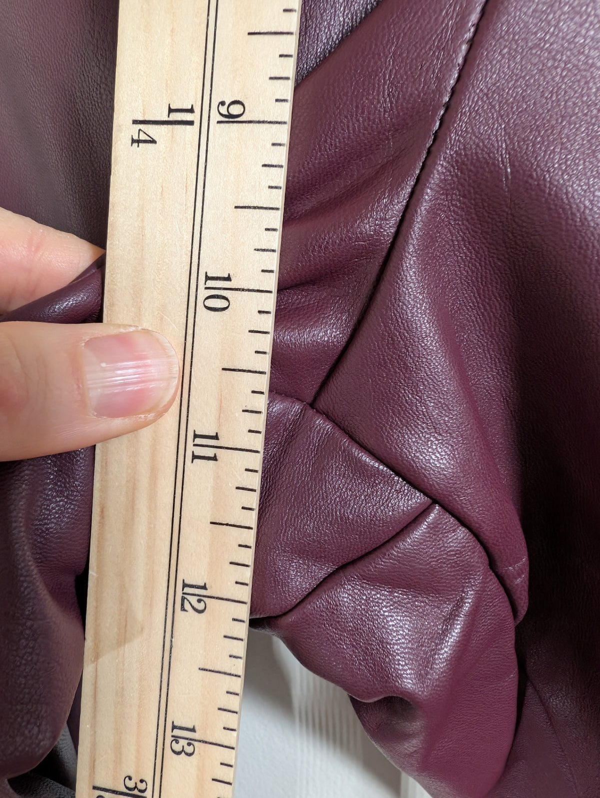 Joe Fresh pleather leggings - Large