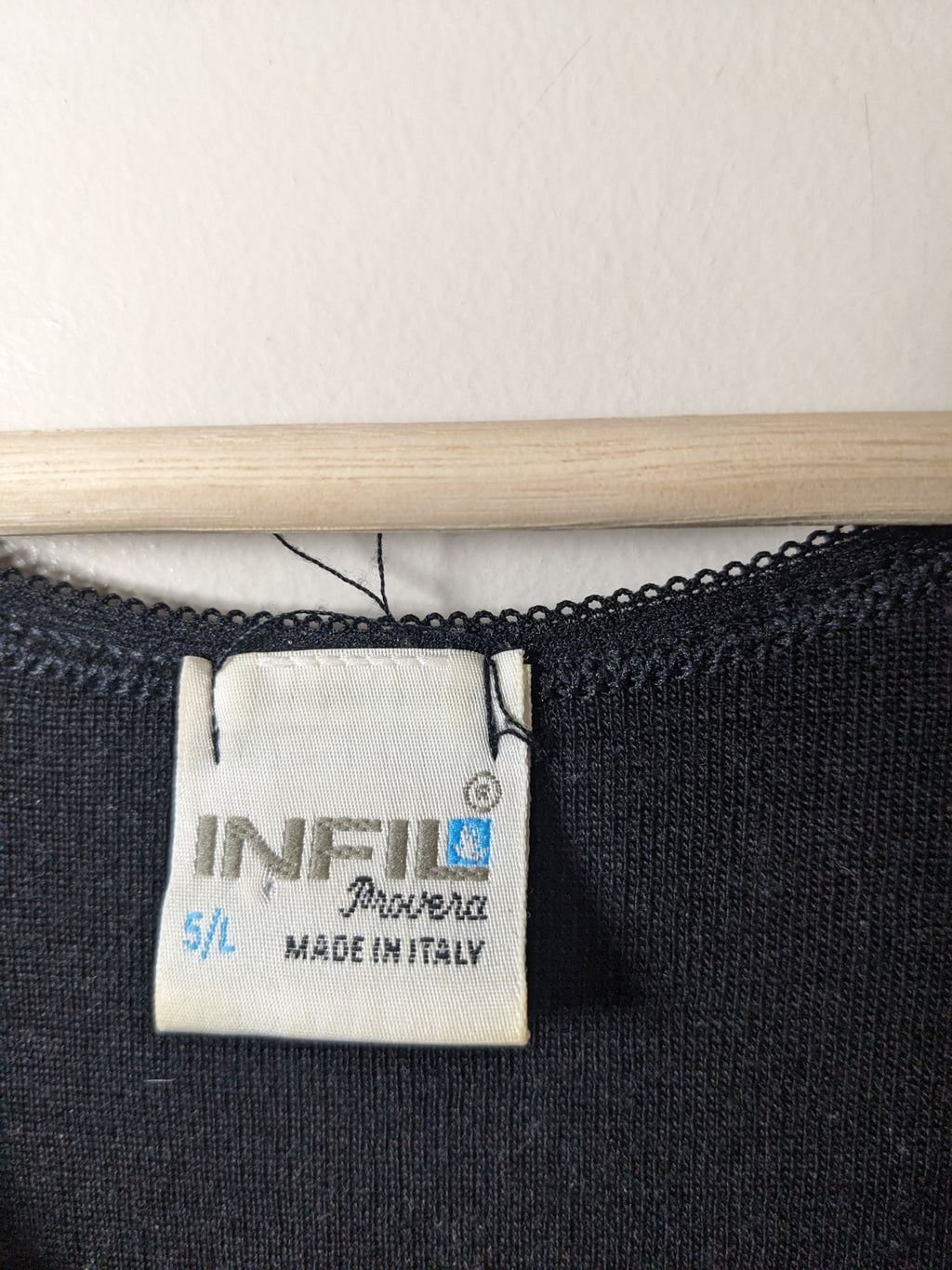 INFUL black wool tank top - appears medium