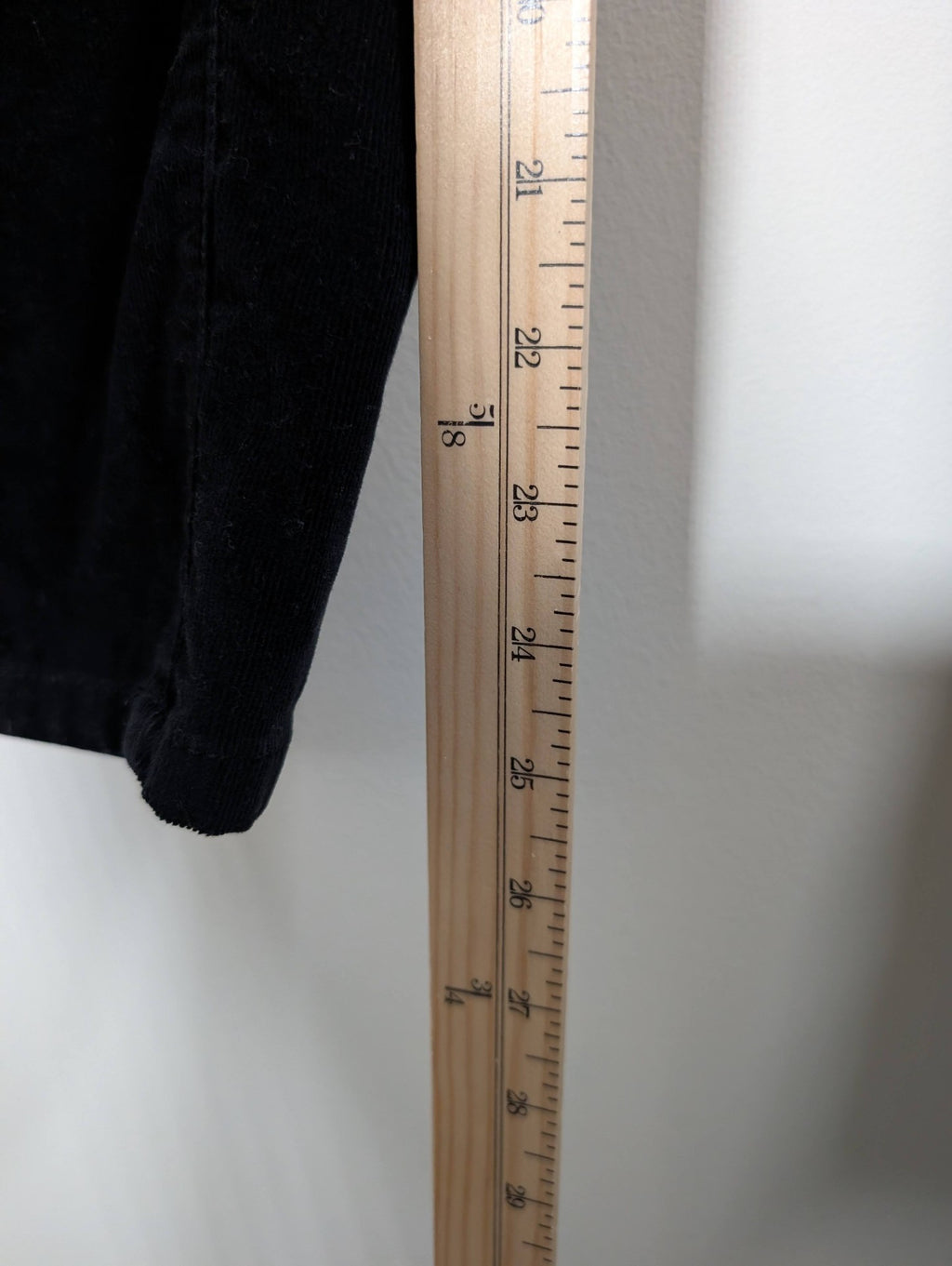 Joe Fresh black corduroy pant - SZ 6