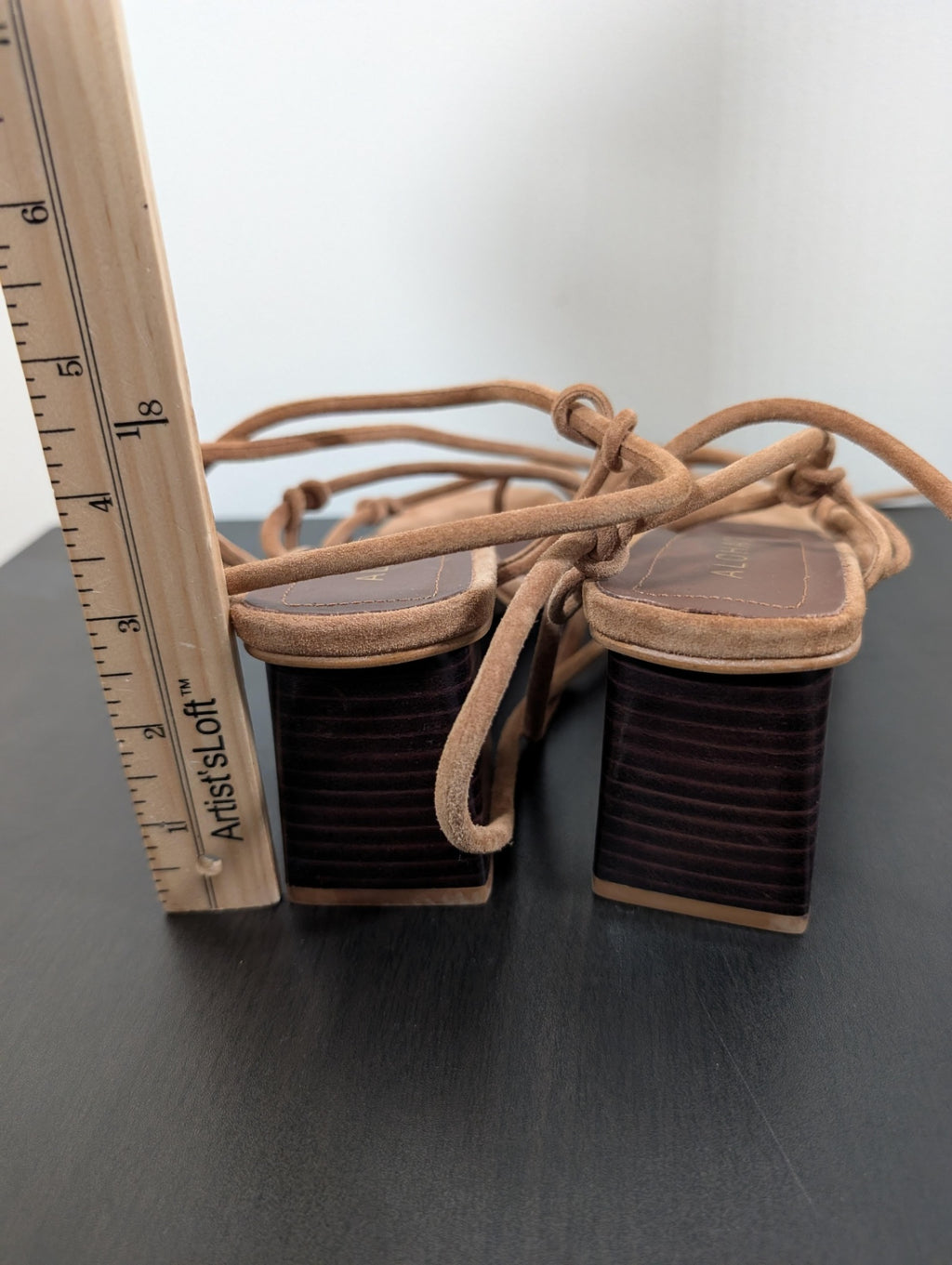 Alohas brown tie strap sandals - SZ 41