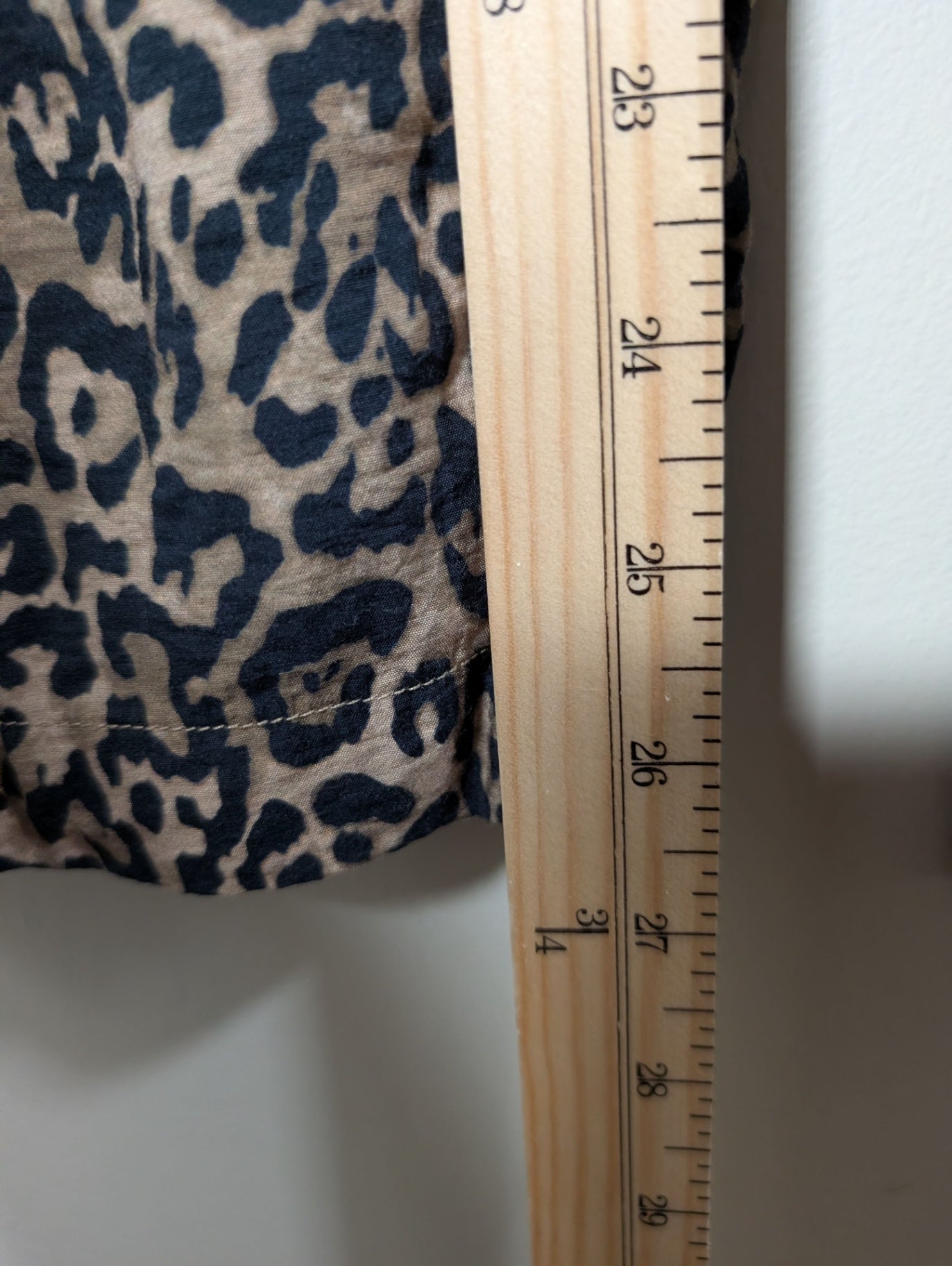 Joe Fresh leopard pants - Medium