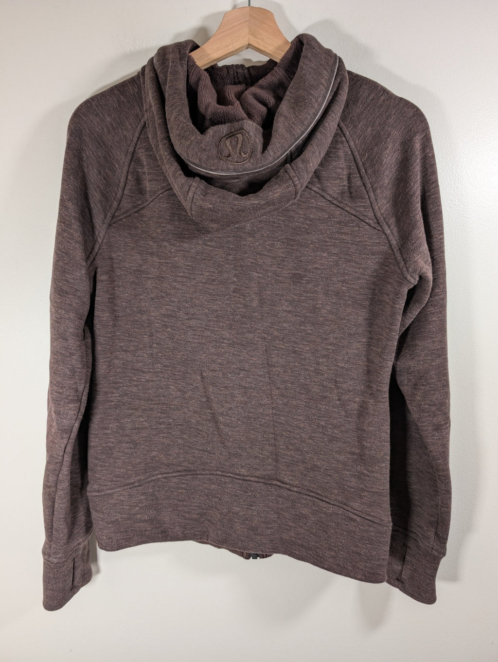 Lululemon brown full zip hoodie - SZ 8