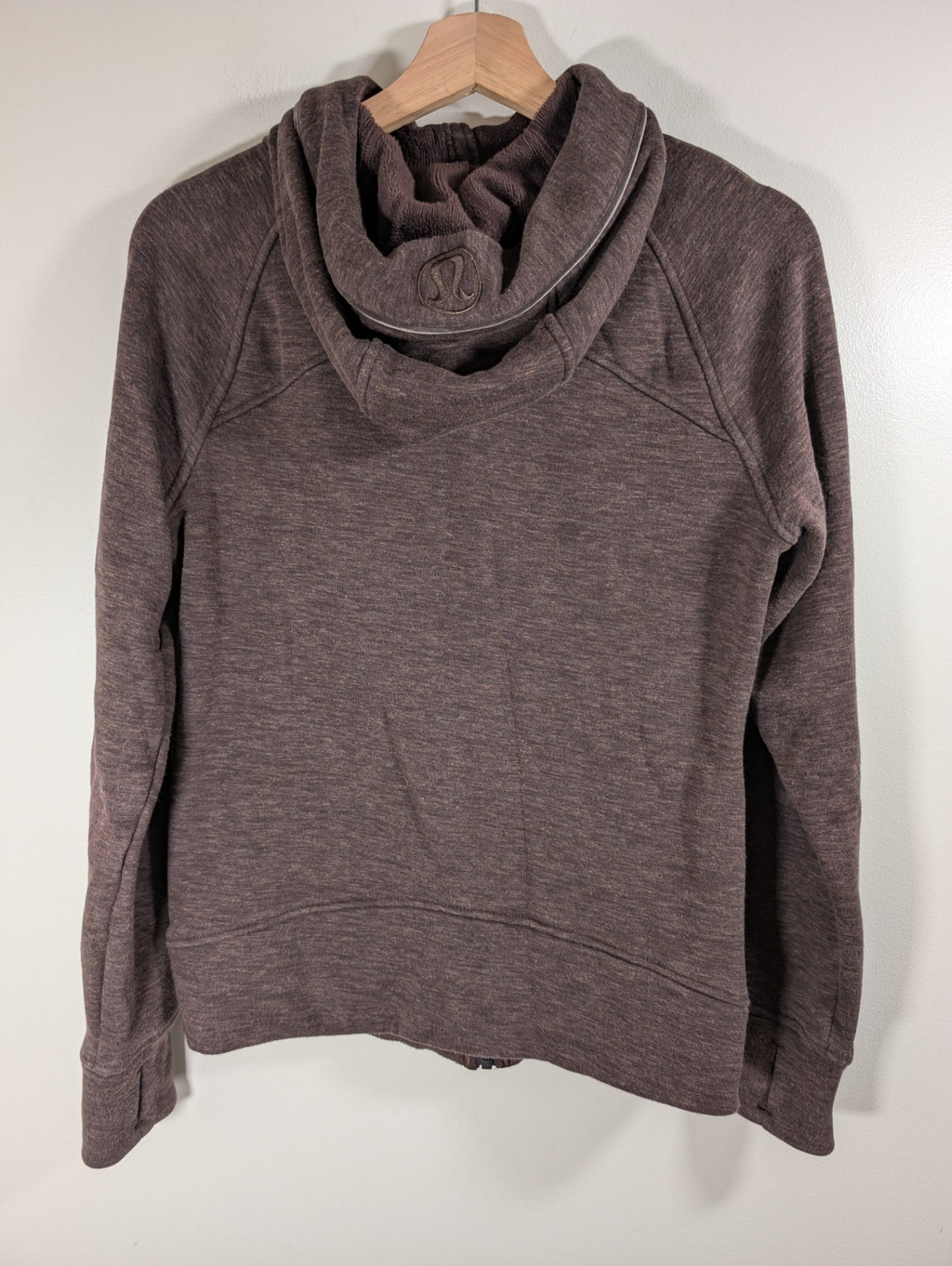 Lululemon brown full zip hoodie - SZ 8