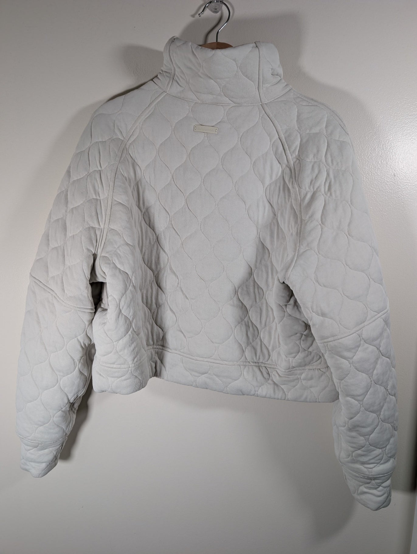 Lululemon scuba oversized quilted half-zip pullover - Medium
