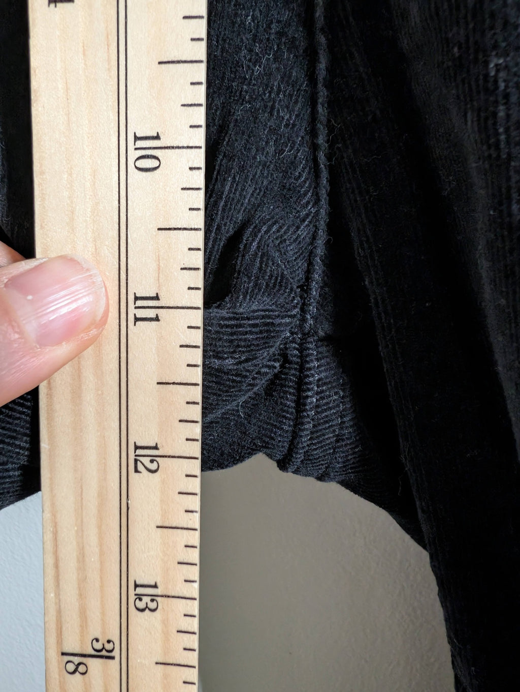 Joe Fresh black corduroy pant - SZ 6