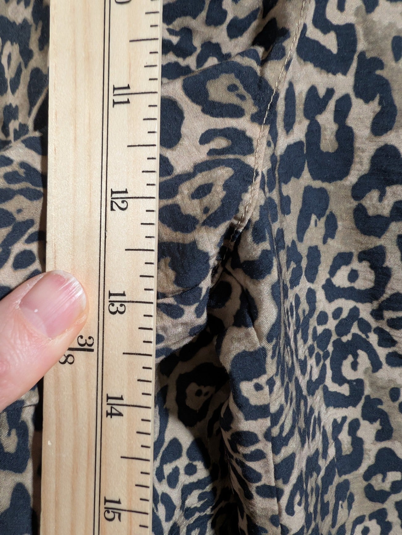 Joe Fresh leopard pants - Medium