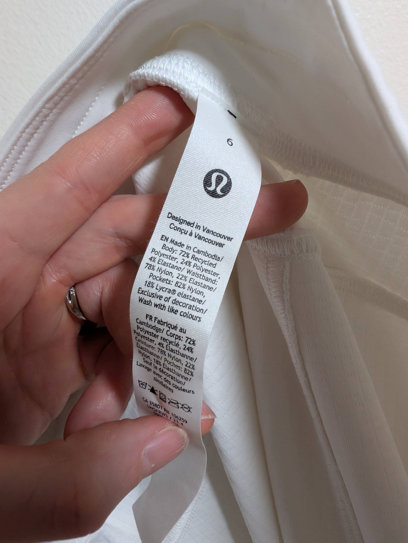 Lululemon Textured High Rise Pants - SZ 6