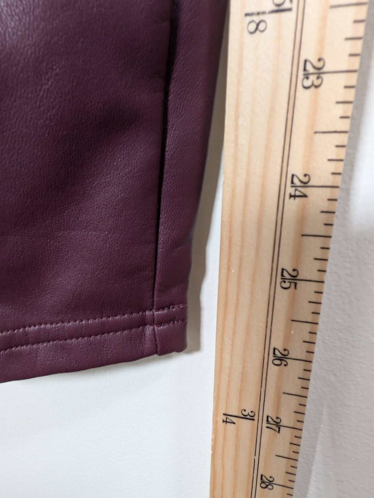 Joe Fresh pleather leggings - Large