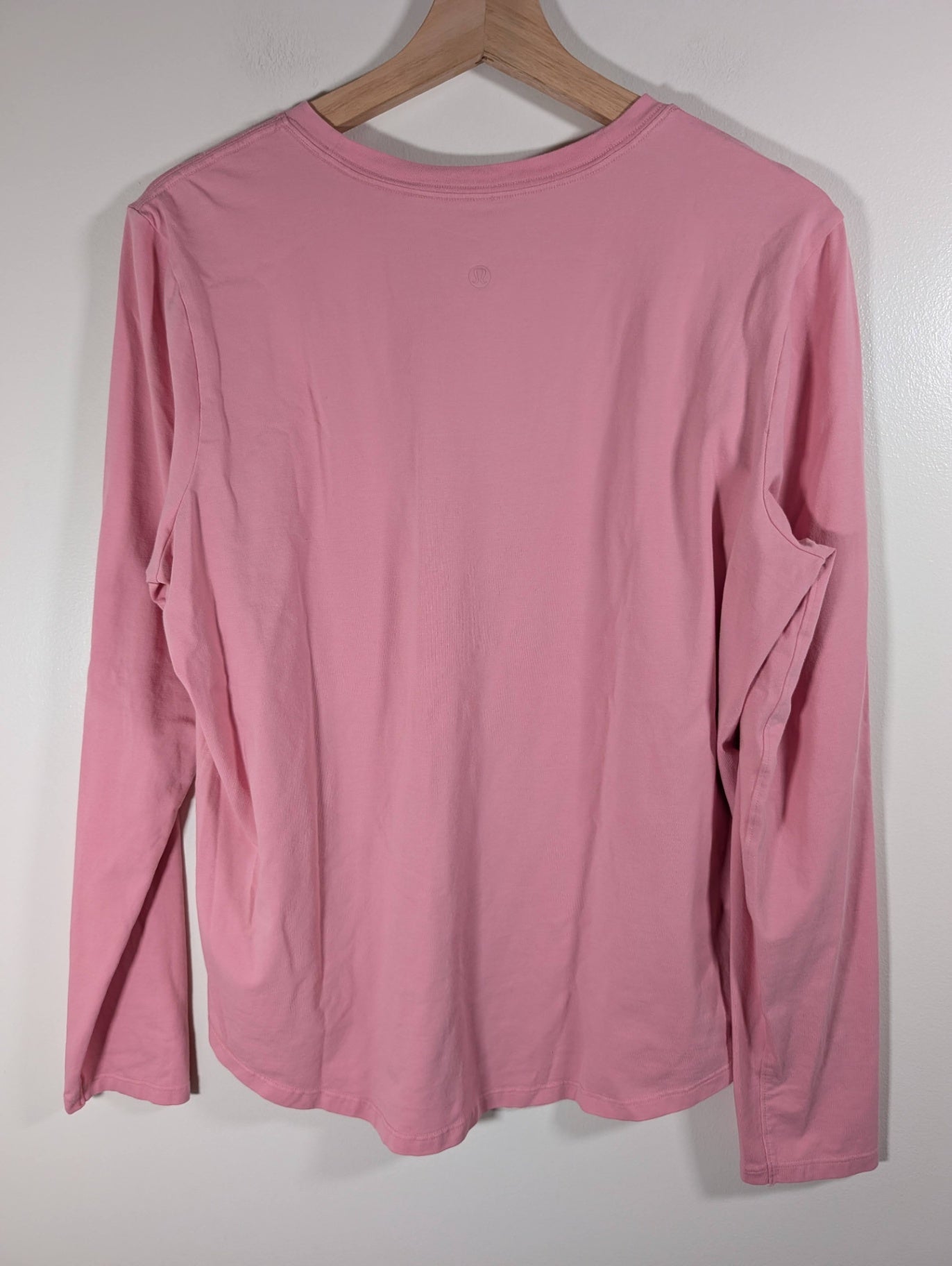 Lululemon pink long-sleeve - appears SZ 8