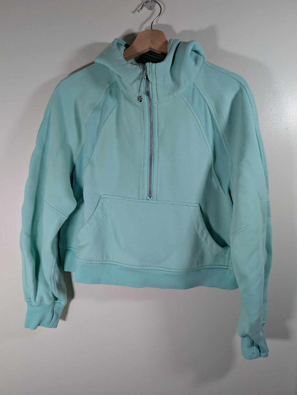Lululemon scuba teal half-zip pullover - Medium