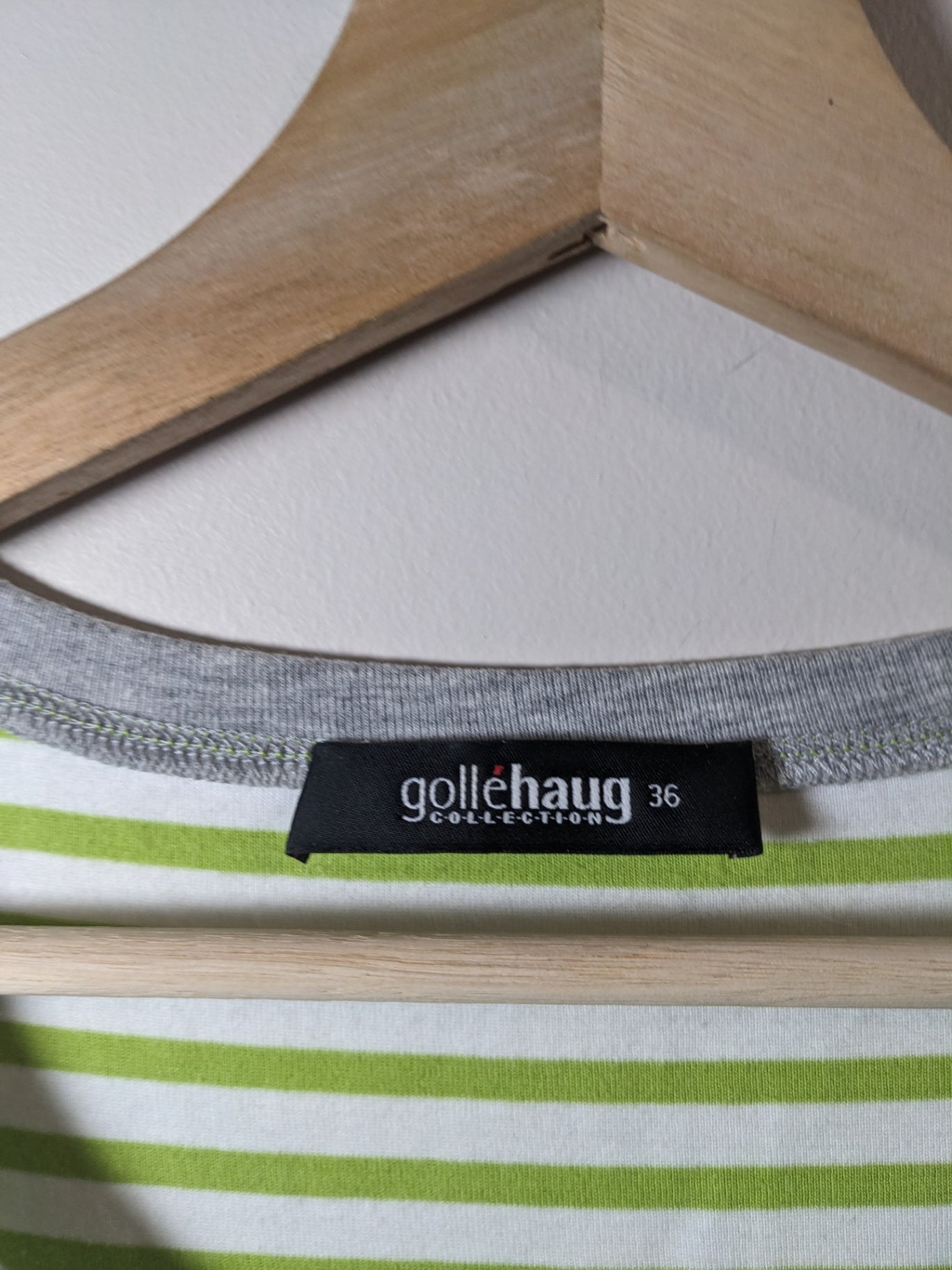 gollehaug striped tank top - sz 36 (appears small)