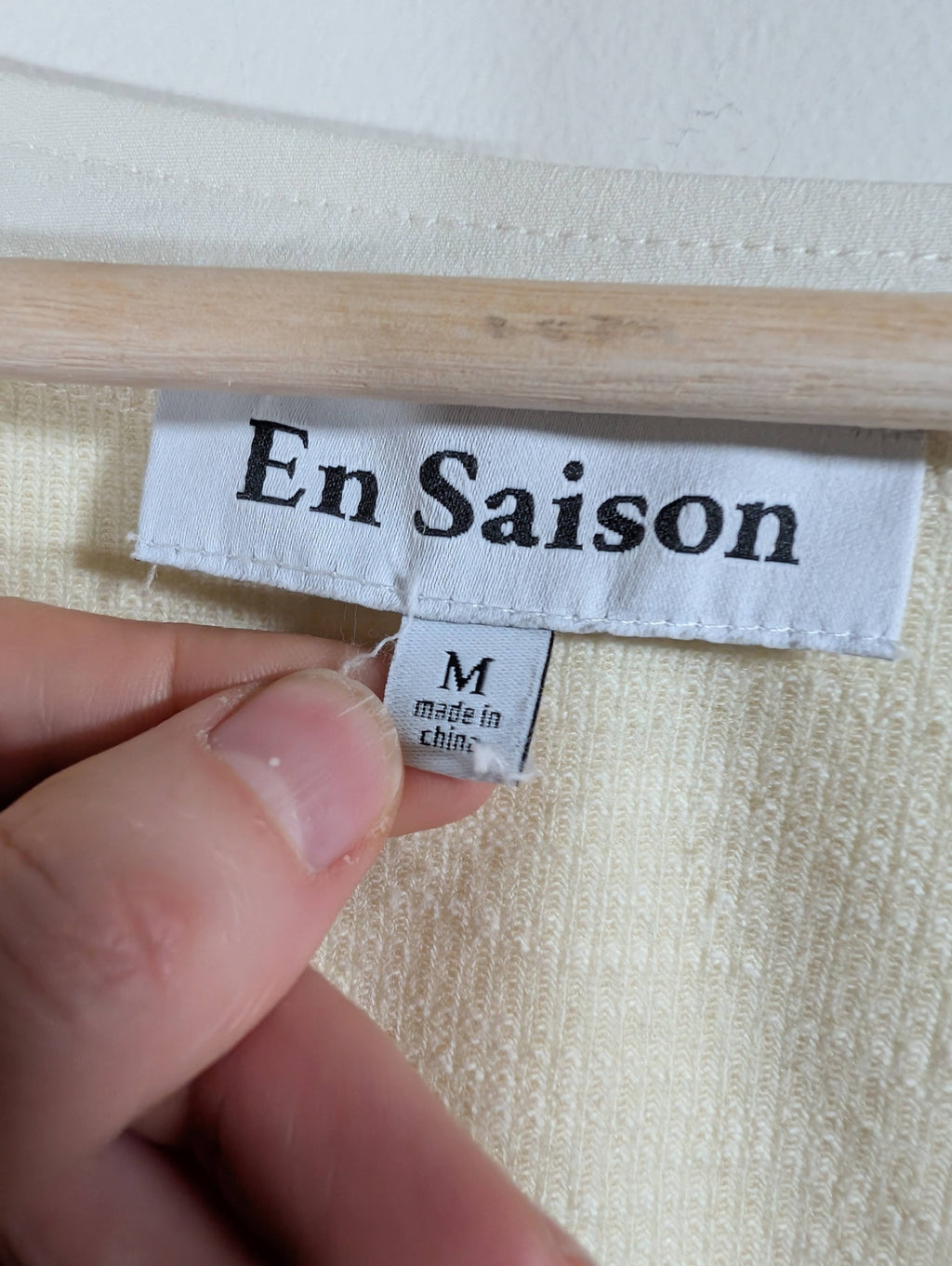En Saison puff sleeve flower blouse - Medium