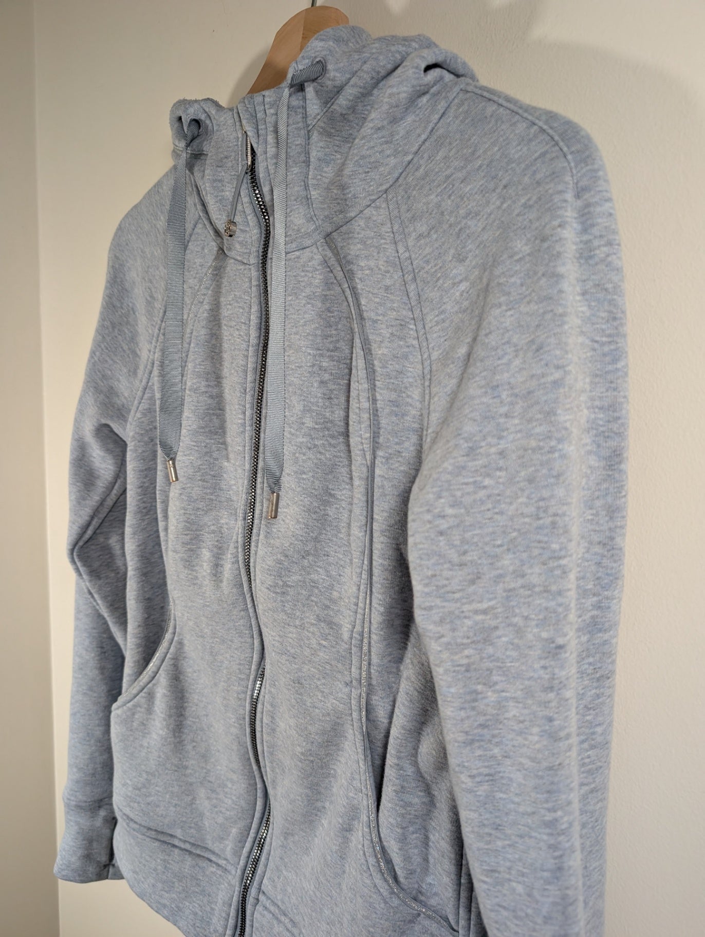 Lululemon blue fleece full zip - SZ 6