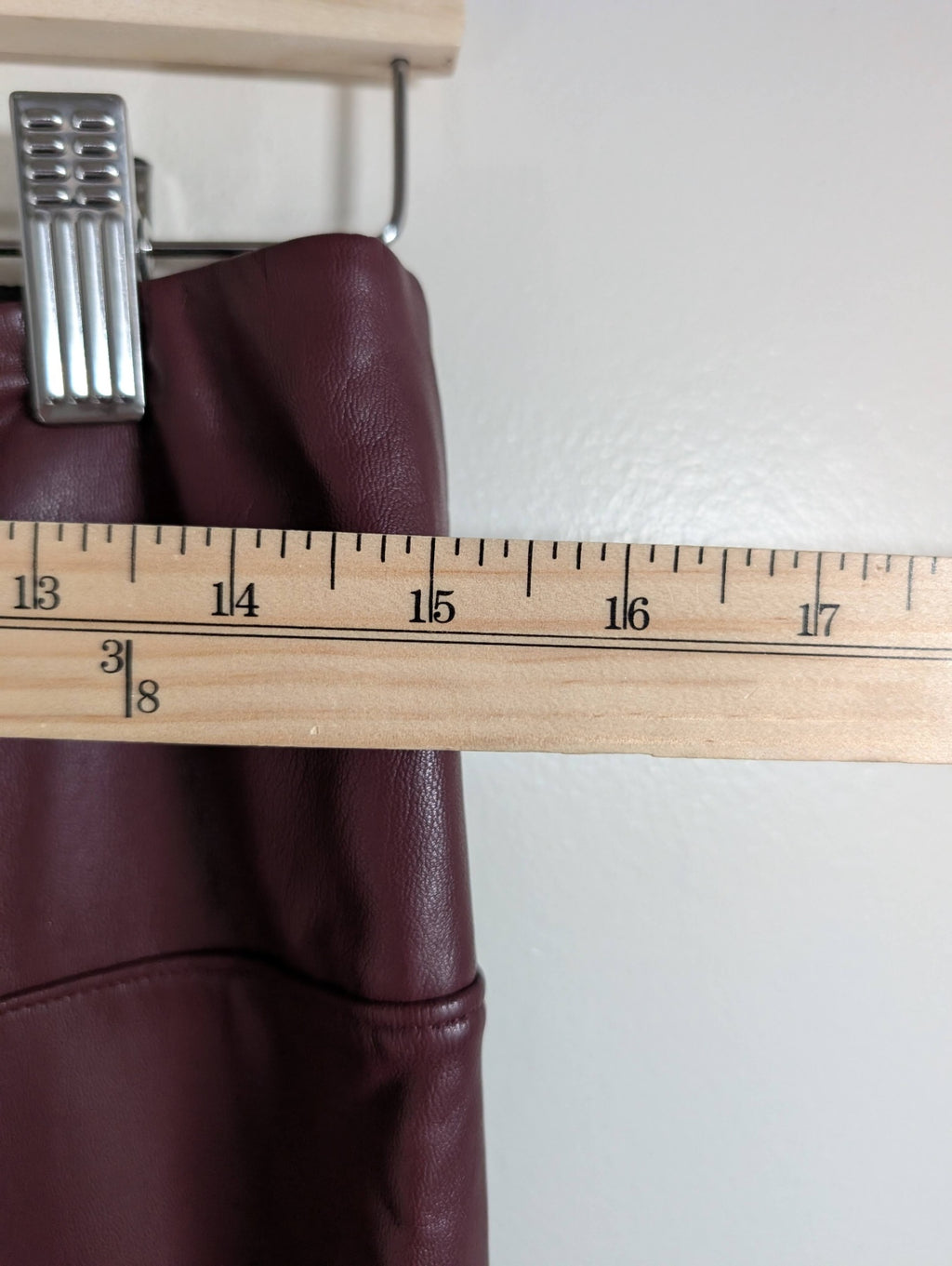 Joe Fresh pleather leggings - Large