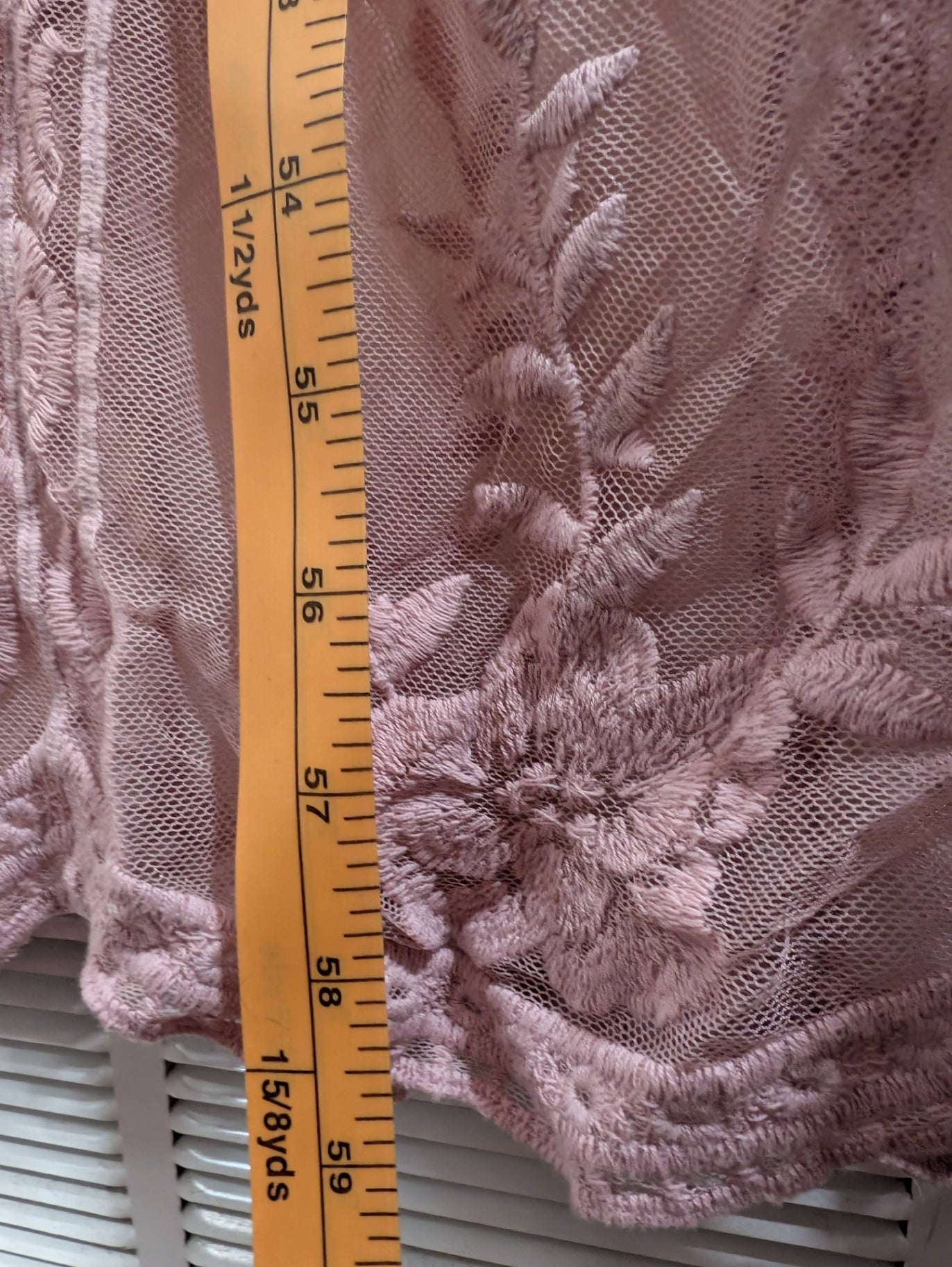NWT Wish List pink lace maxi dress - Large