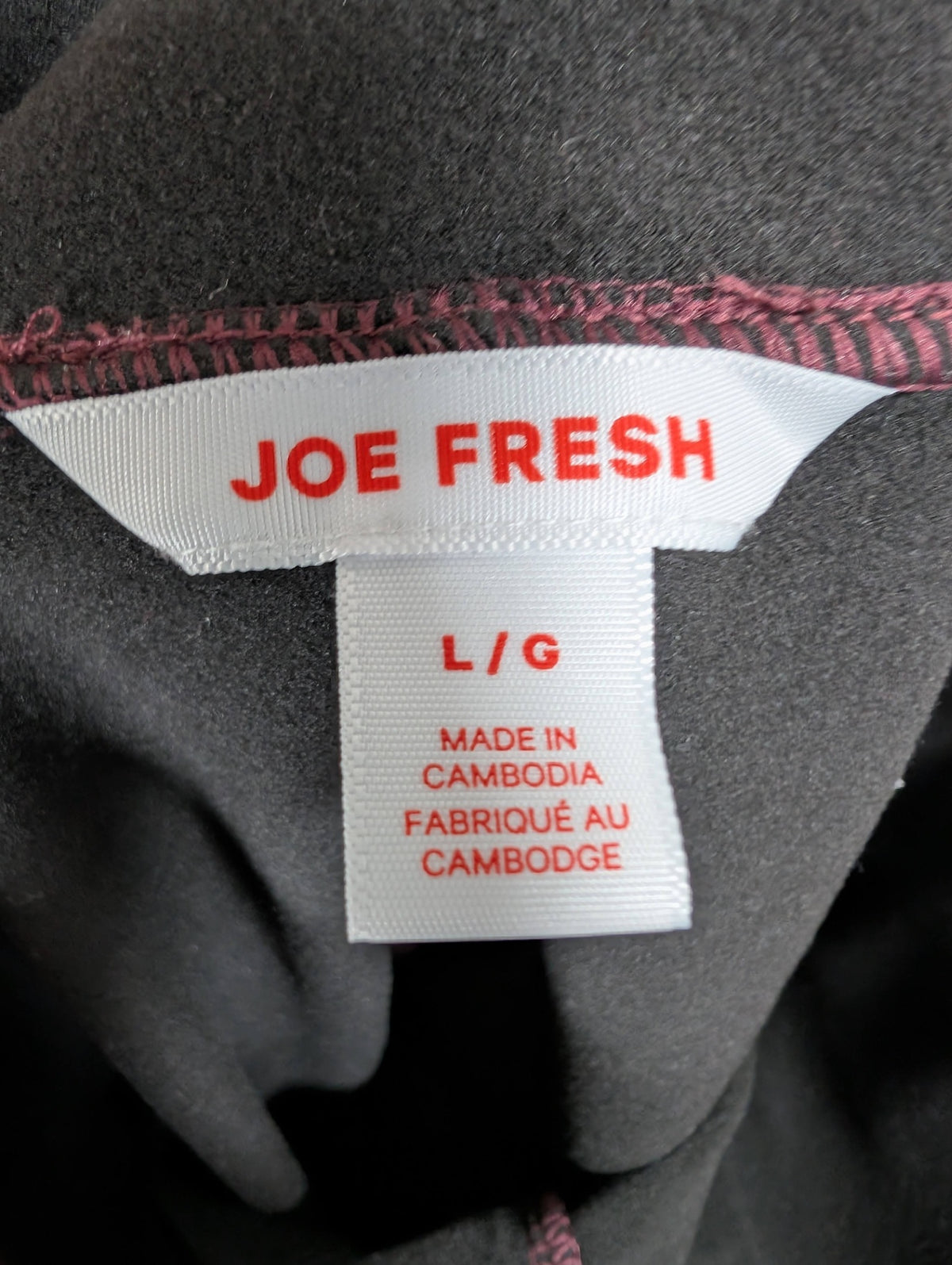Joe Fresh pleather leggings - Large