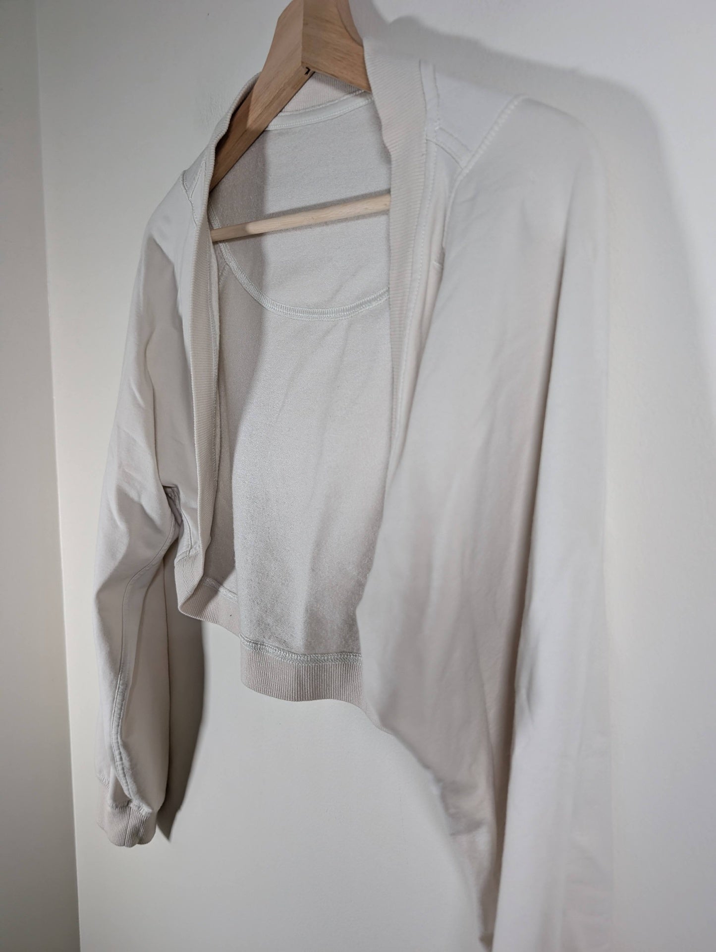 Lululemon french terry long-sleeve shrug - appears Small