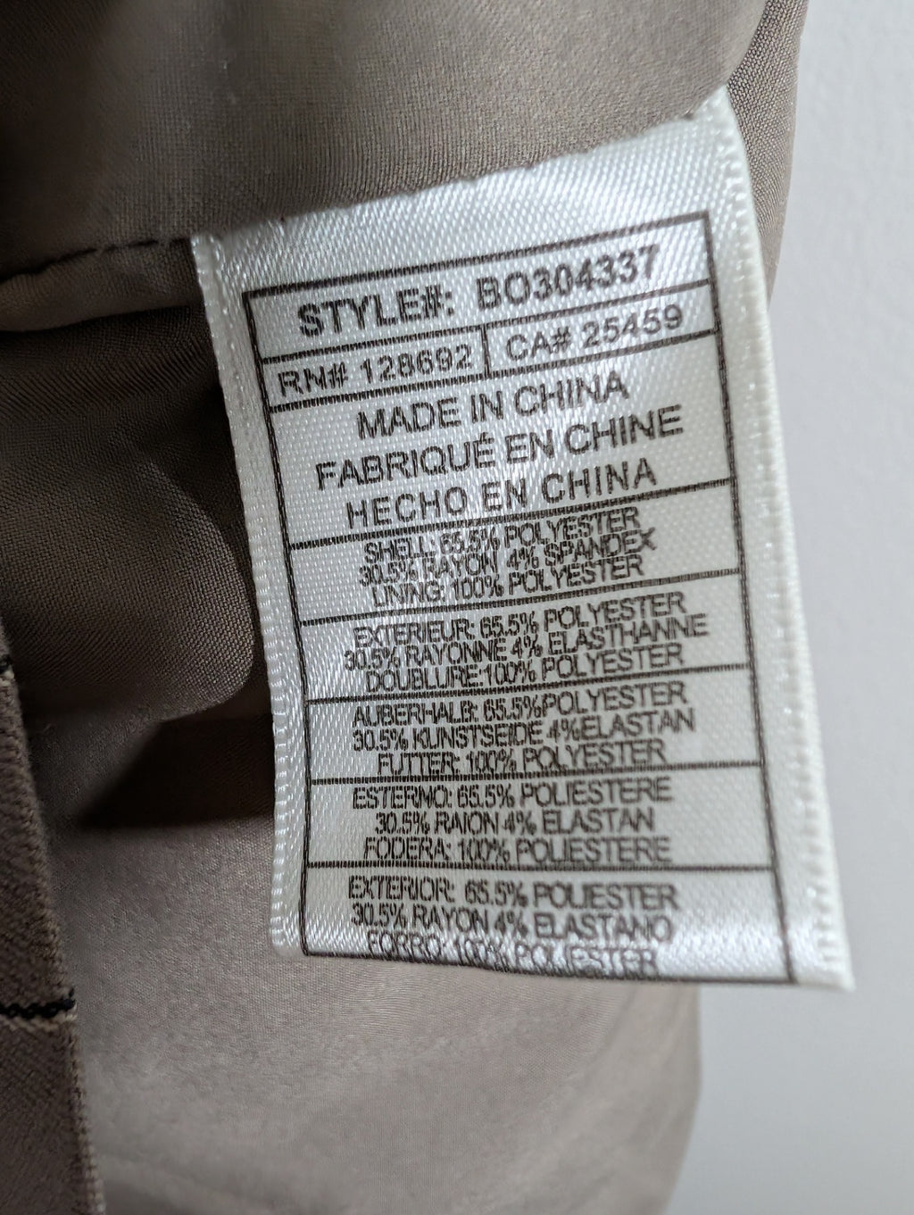 Steve Madden pinstripe strapless vest - Medium