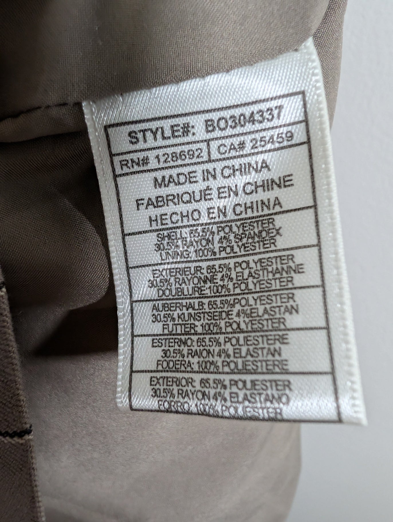 Steve Madden pinstripe strapless vest - Medium