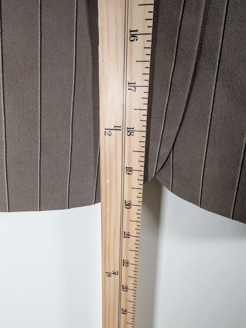 Steve Madden pinstripe strapless vest - Medium
