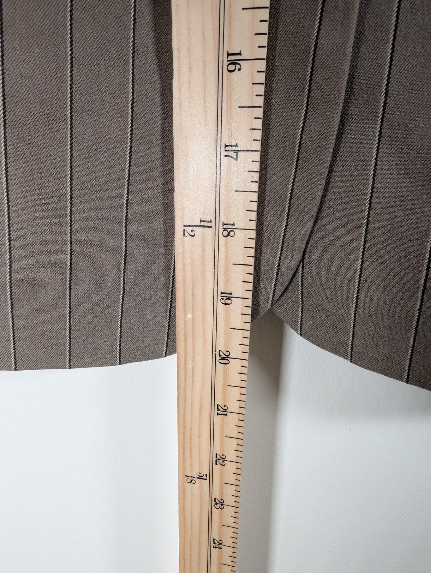 Steve Madden pinstripe strapless vest - Medium