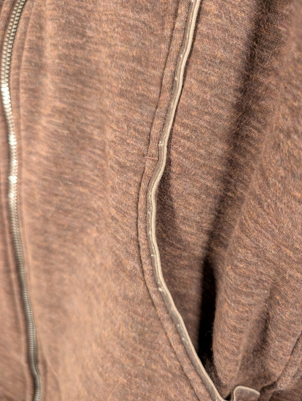 Lululemon brown full zip hoodie - SZ 8