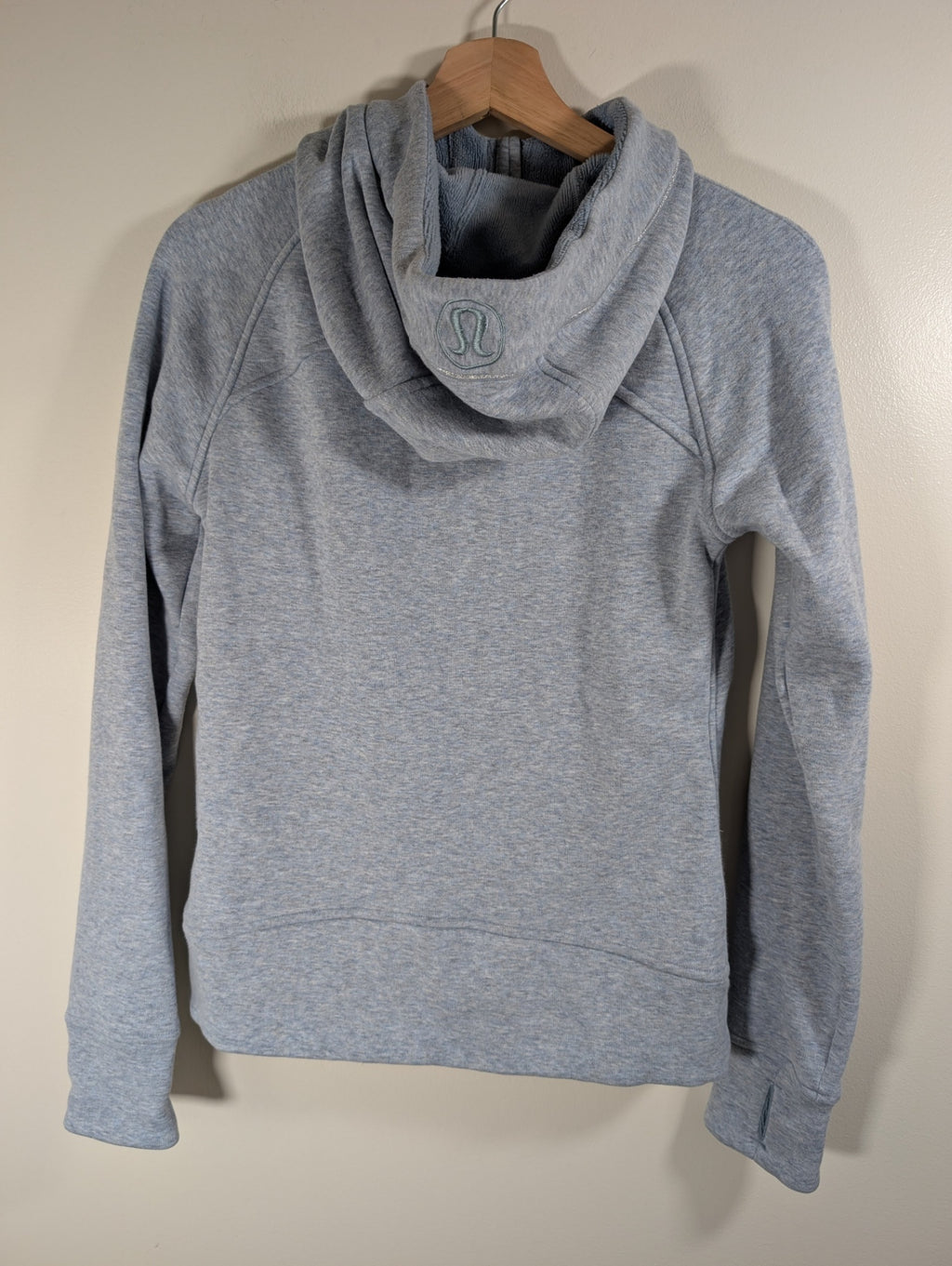 Lululemon blue fleece full zip - SZ 6