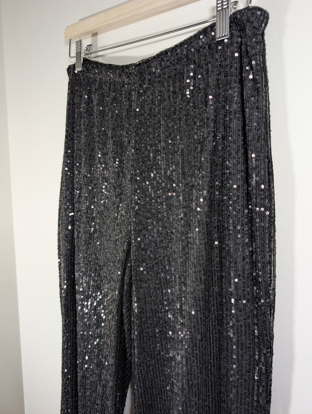 Halston sequin trousers - Medium