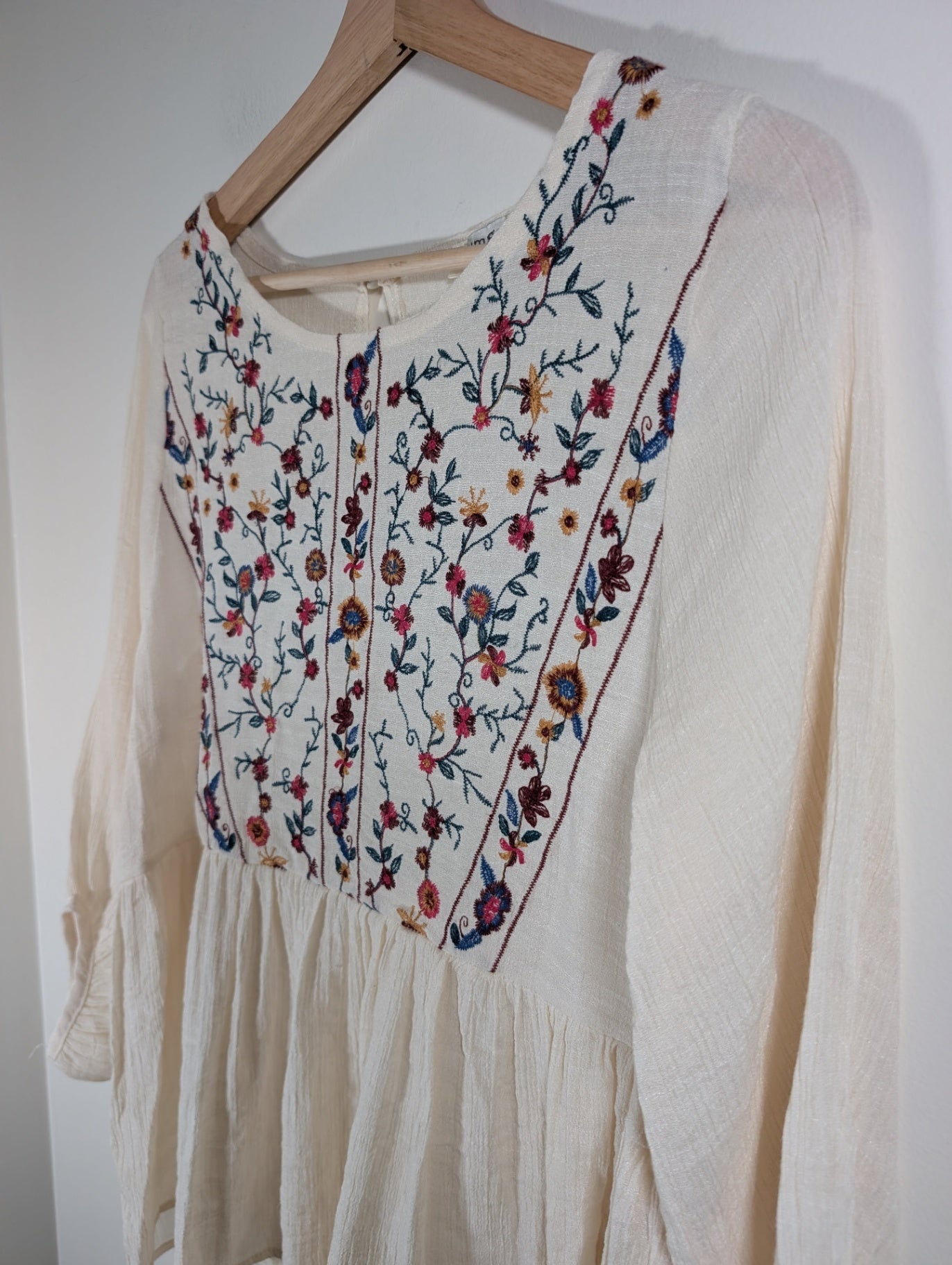 Umgee floral peplum blouse - Small