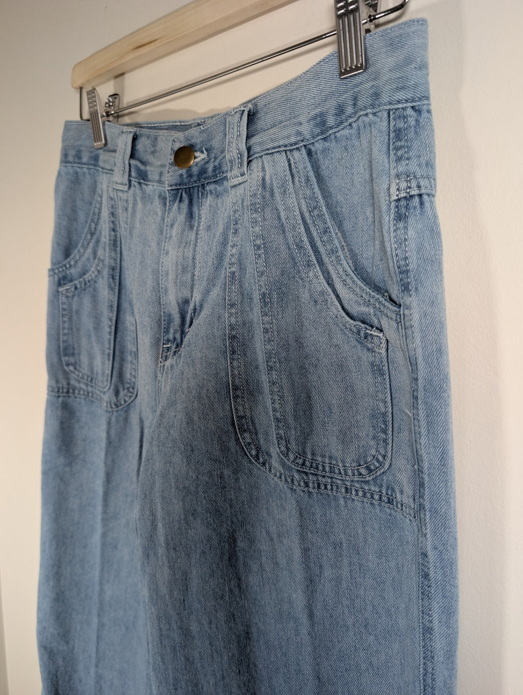 MOLLY BRACKEN wide leg jeans - Small