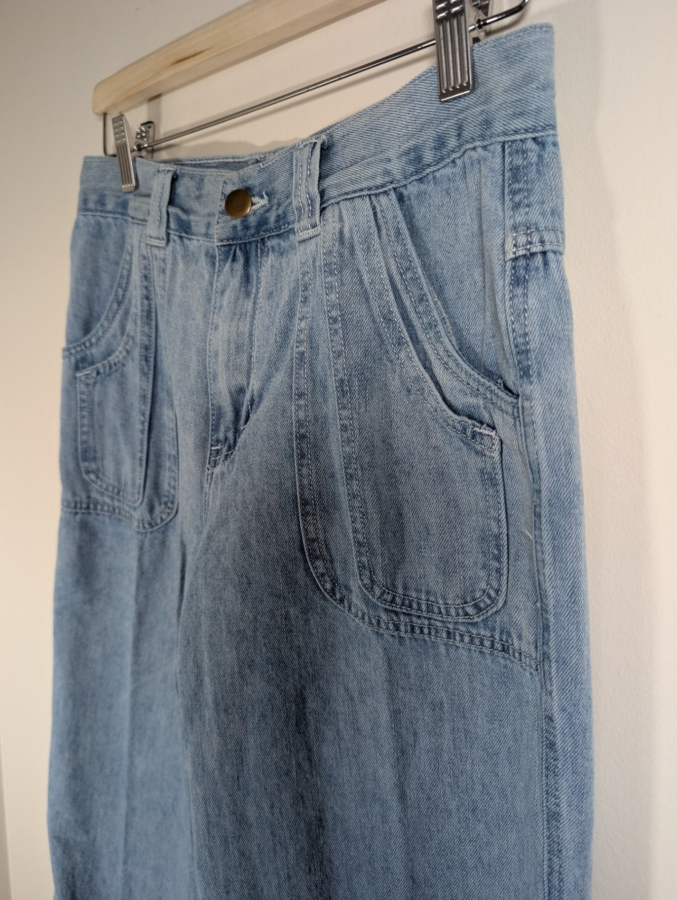 MOLLY BRACKEN wide leg jeans - Small