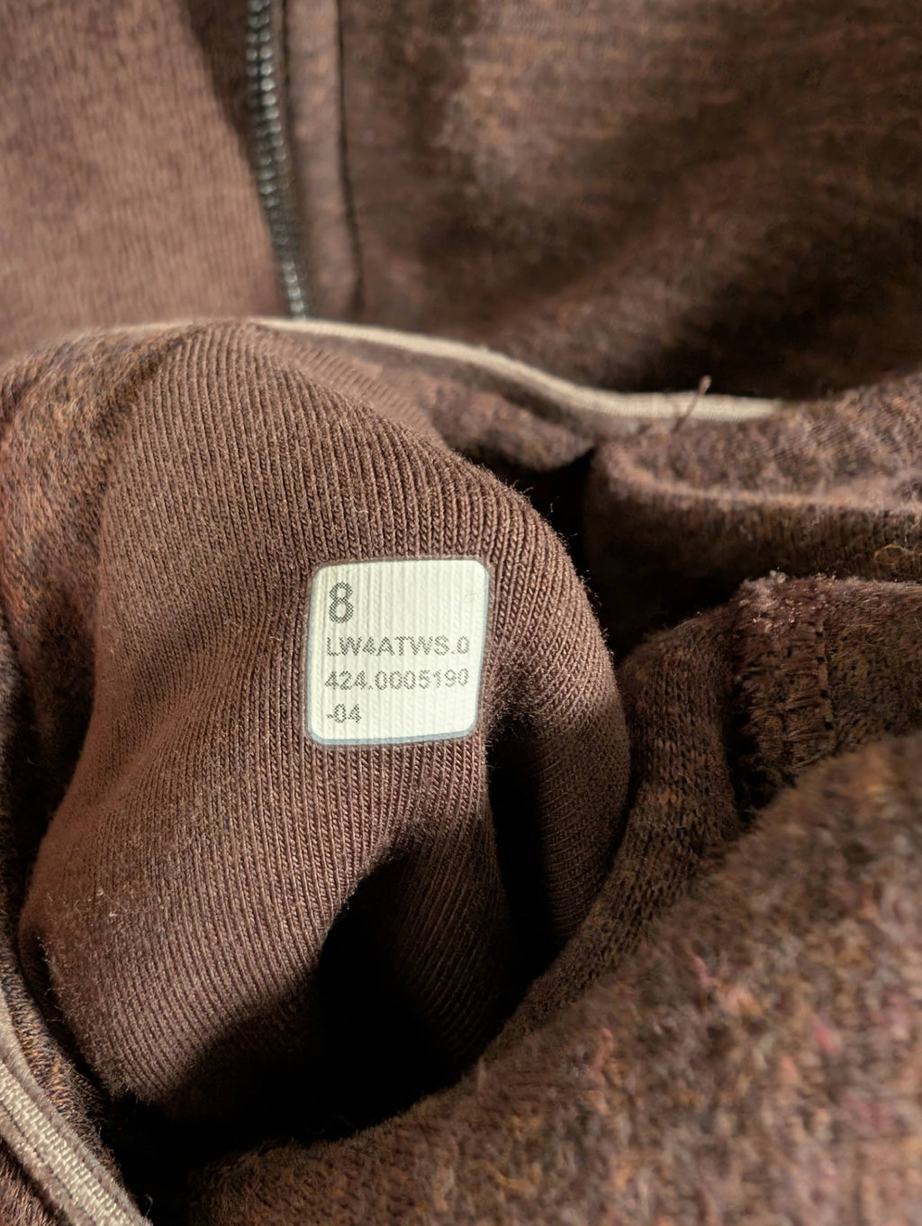 Lululemon brown full zip hoodie - SZ 8