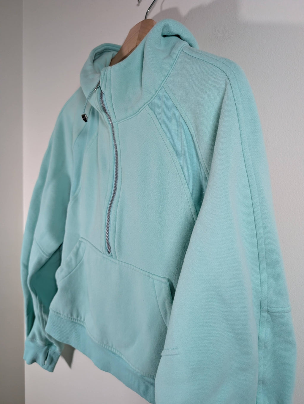 Lululemon scuba teal half-zip pullover - Medium