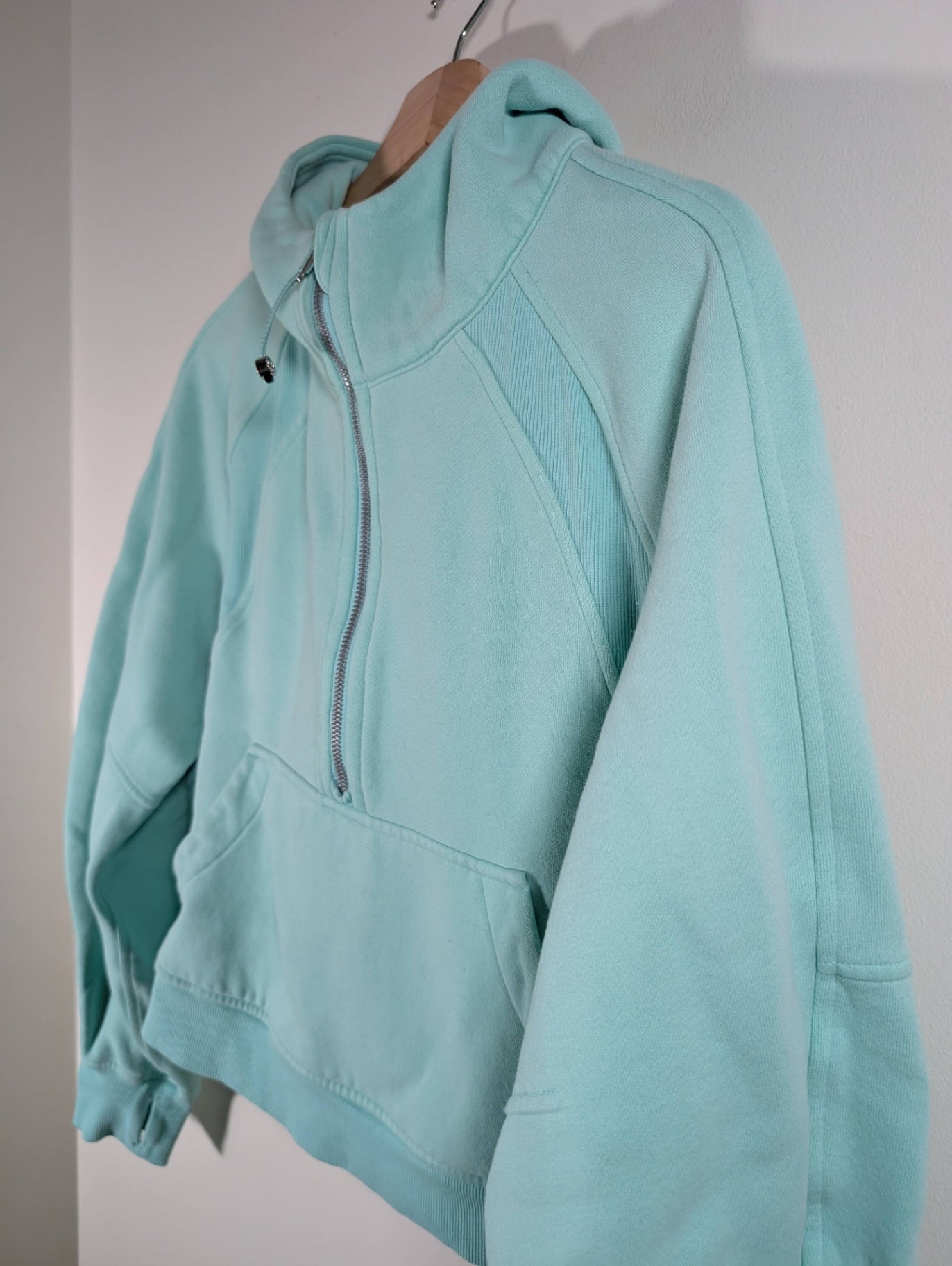 Lululemon scuba teal half-zip pullover - Medium