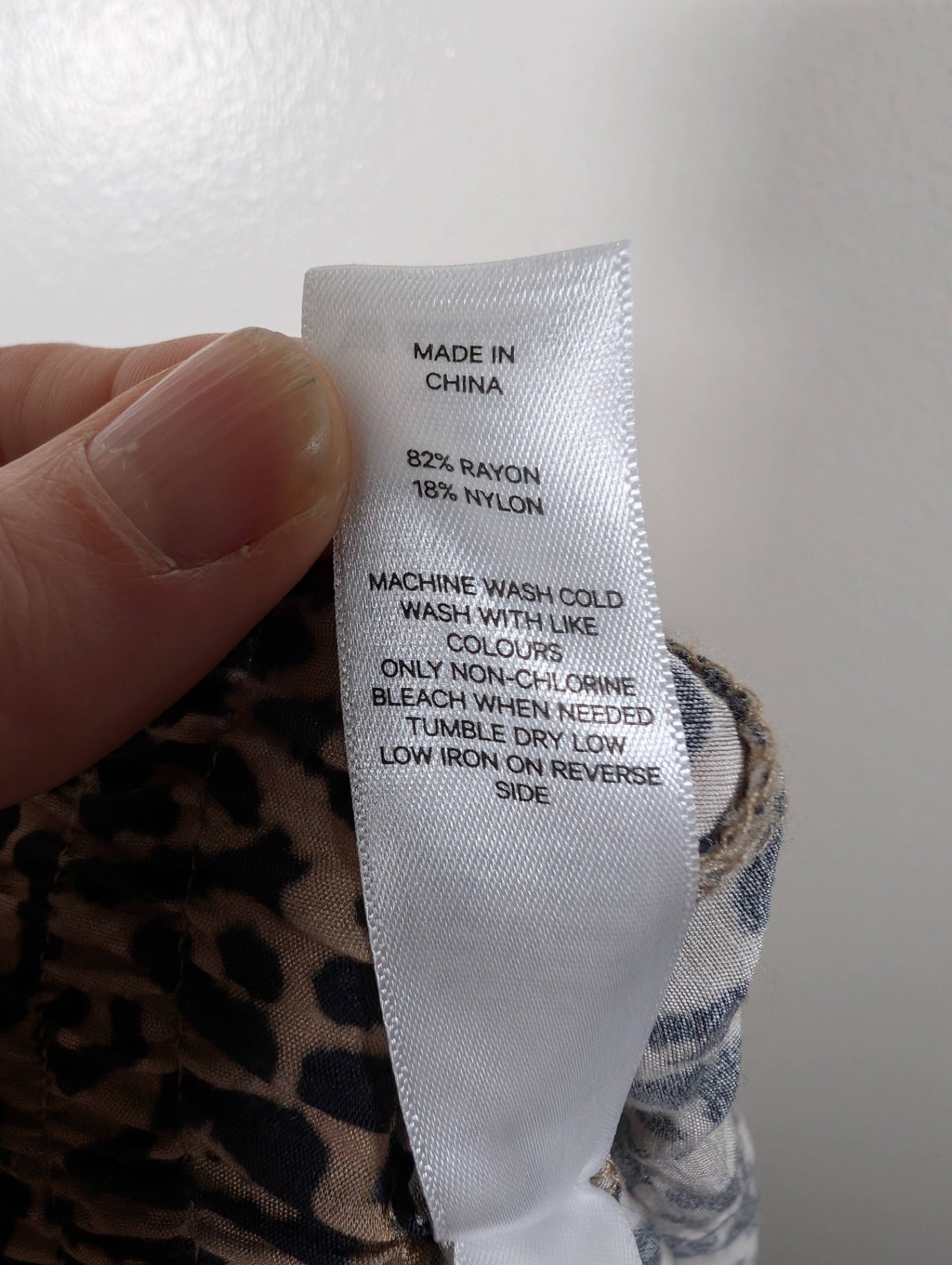 Joe Fresh leopard pants - Medium