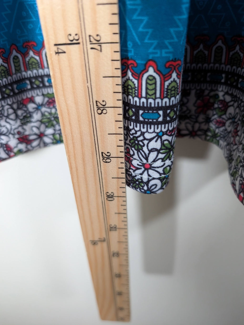Patterned Tube Dress - Large