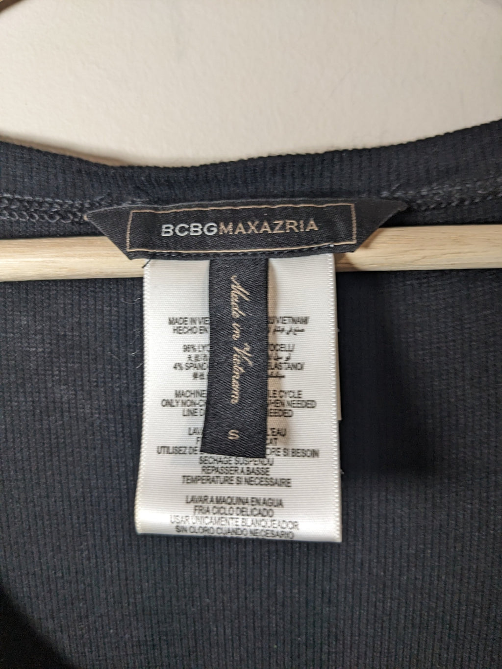 BCBG Black T-Shirt - S