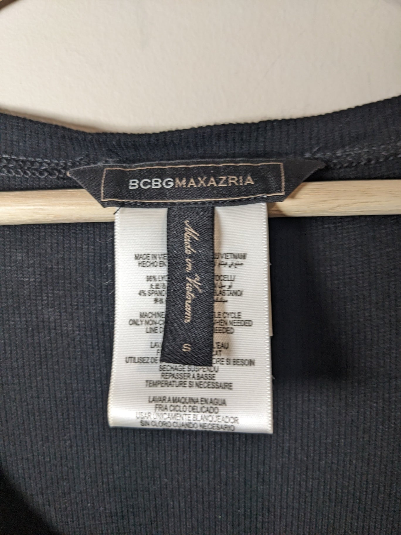 BCBG Black T-Shirt - S