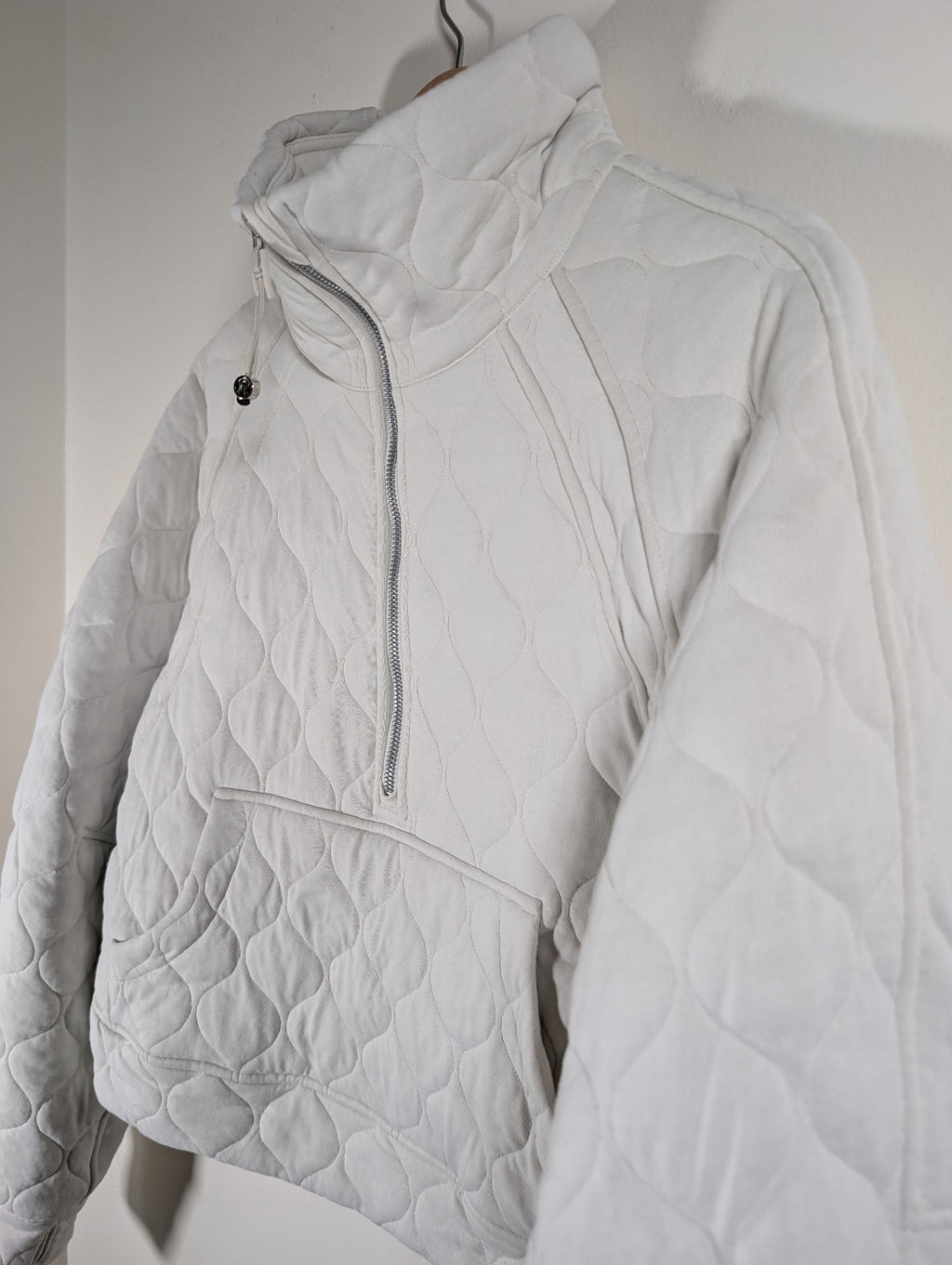 Lululemon scuba oversized quilted half-zip pullover - Medium