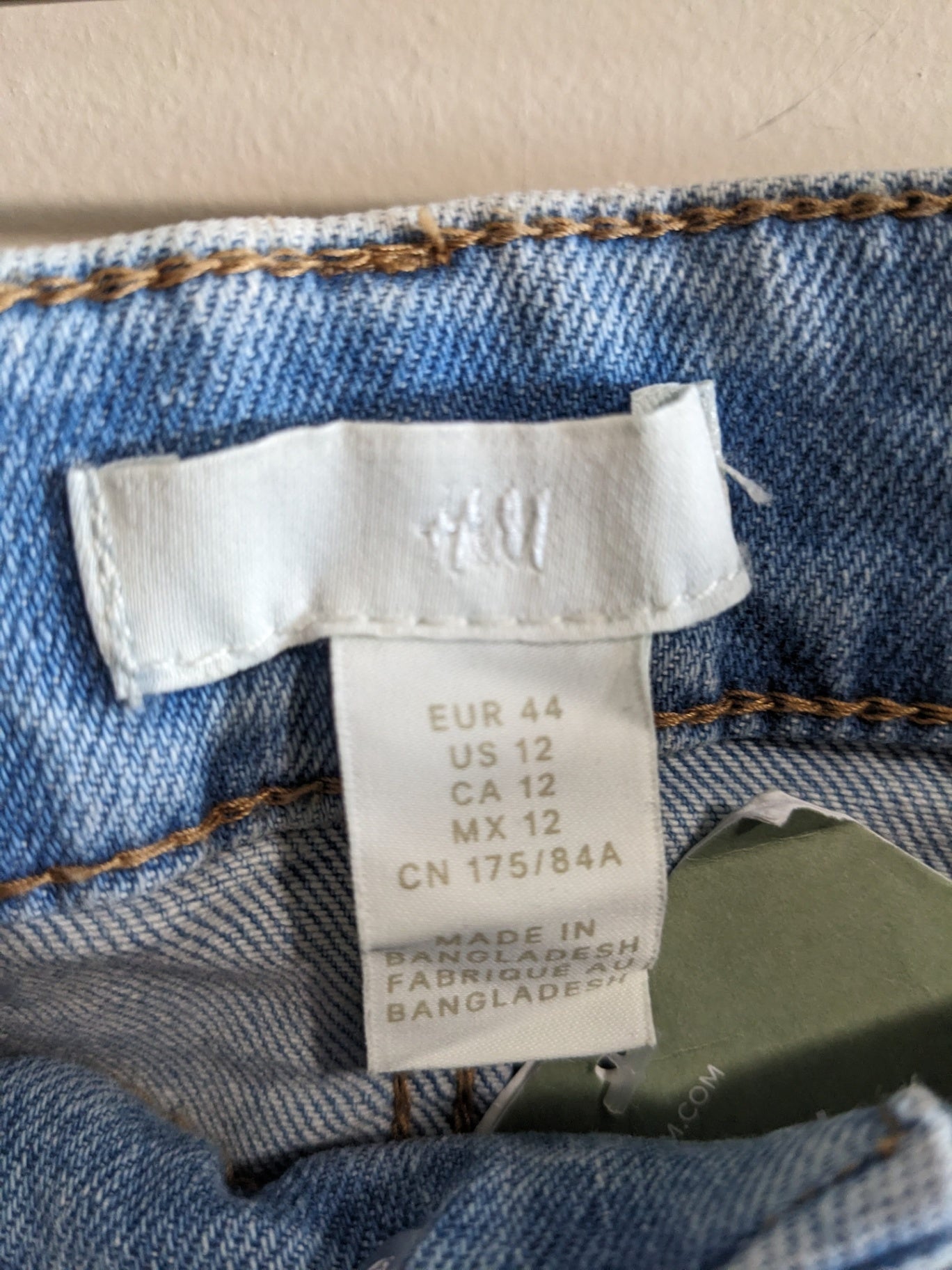 NWT H&M Light wash Jeans - sz 12