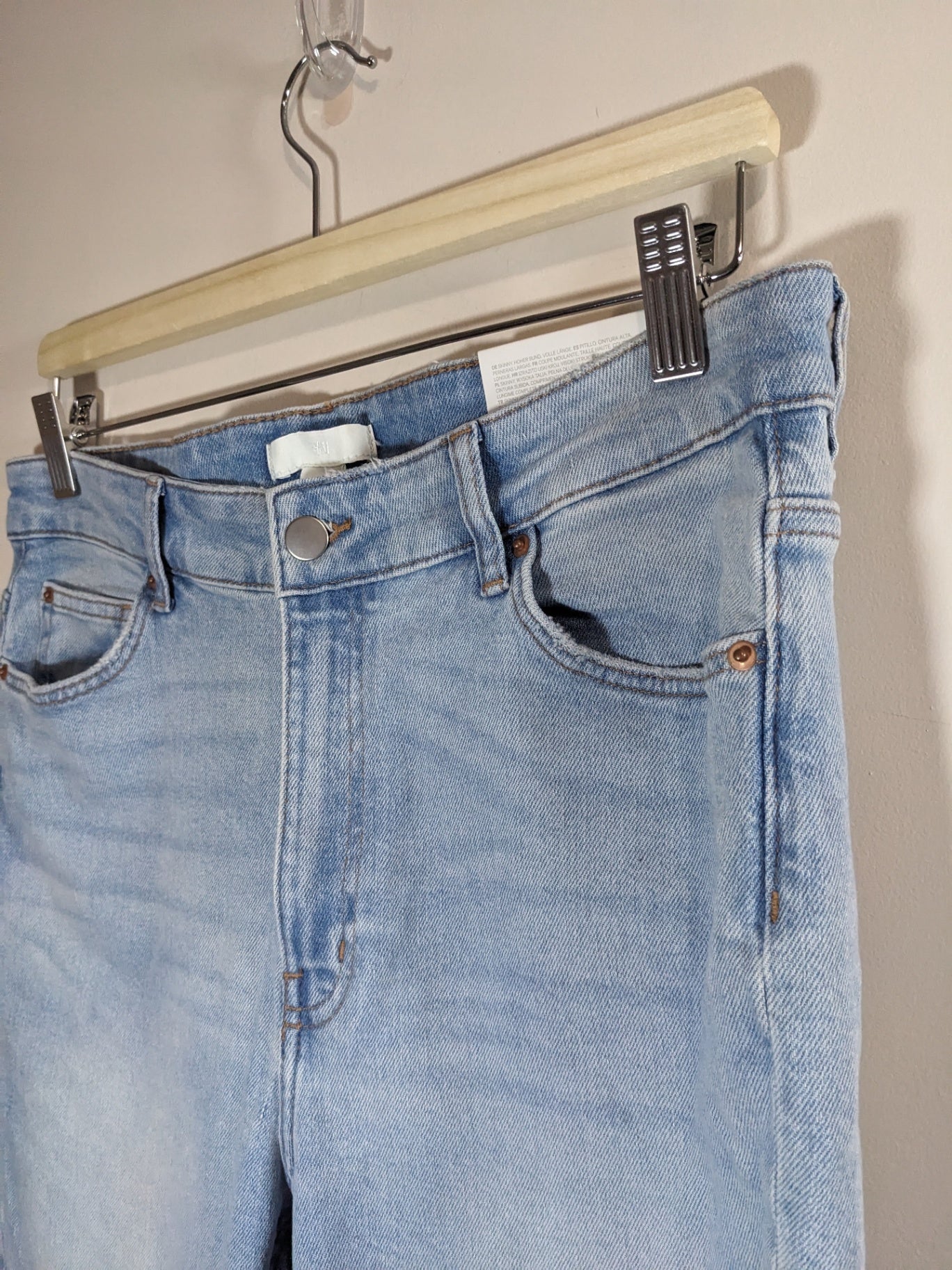 NWT H&M Light wash Jeans - sz 12