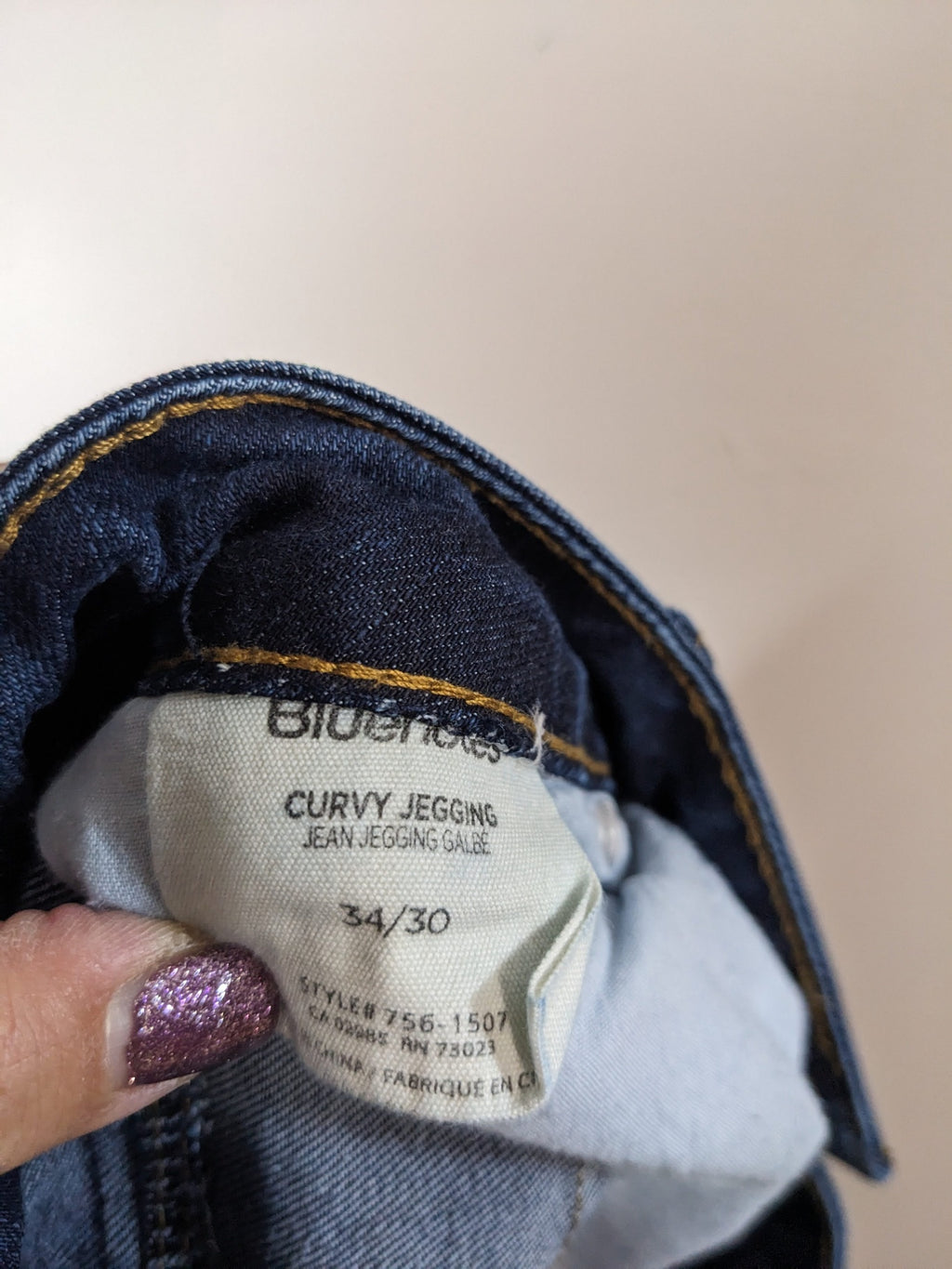 Bluenotes Curvy Jeggings - sz 34