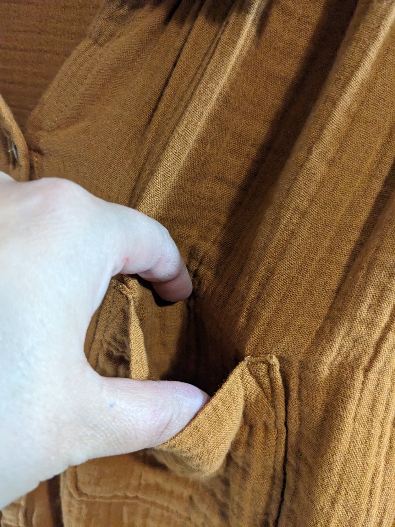 Old Navy Light Brown Blouse - XL