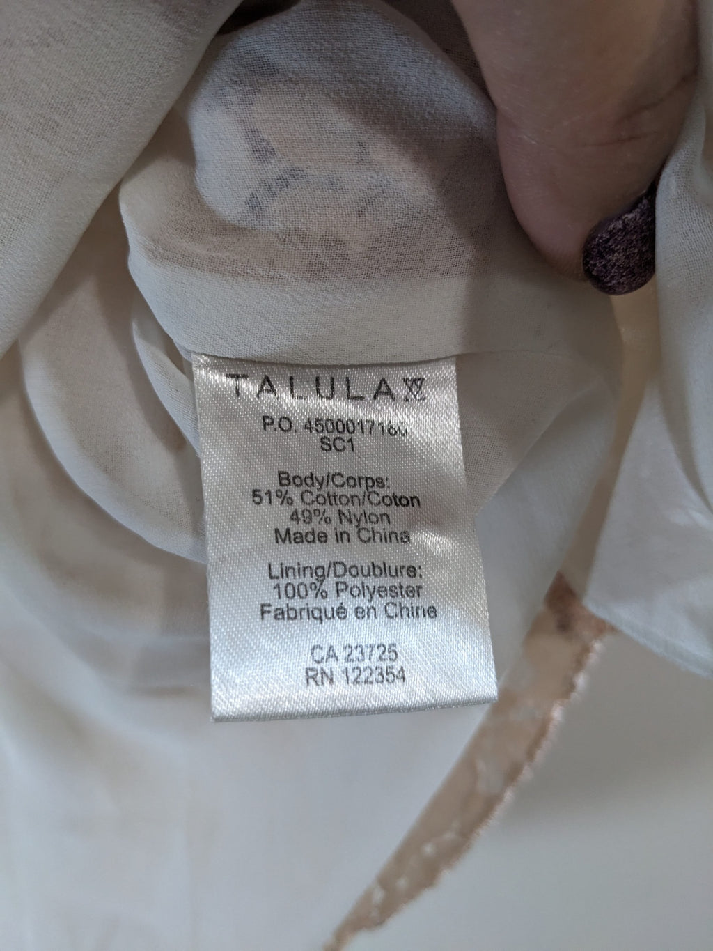Talula Lace Blouse - L