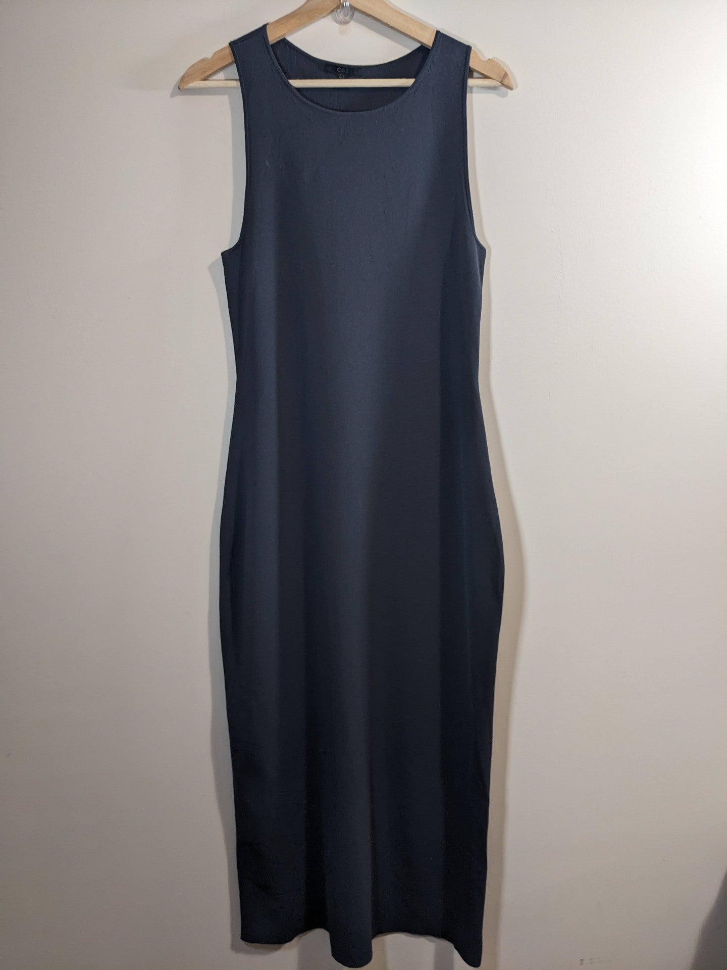 Cos Dark Grey Maxi Dress - L